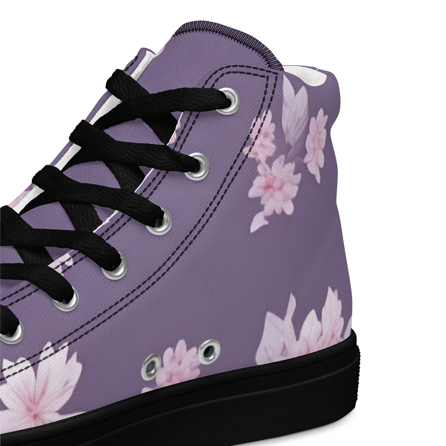 Women’s high top canvas shoes