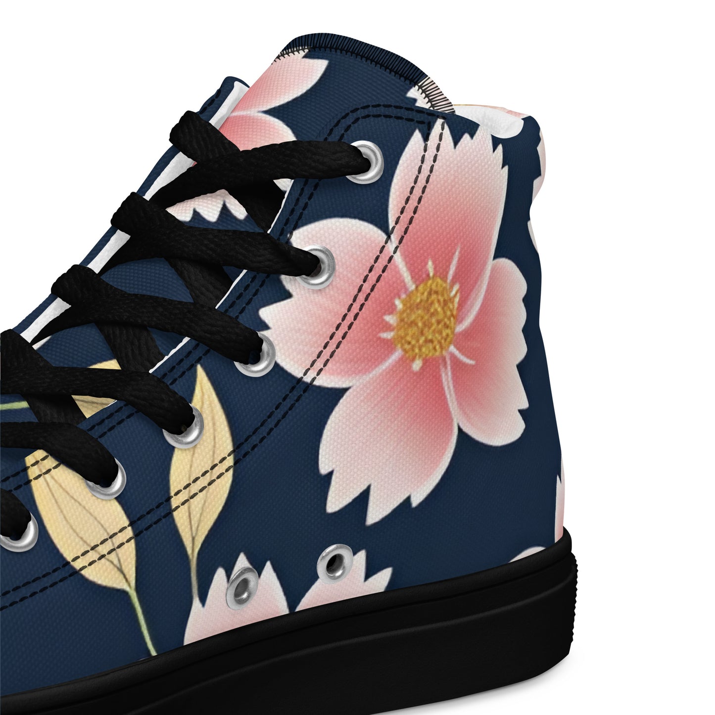 Women’s high top canvas shoes