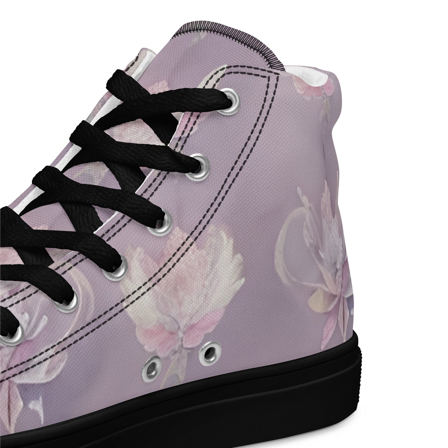 Women’s high top canvas shoes