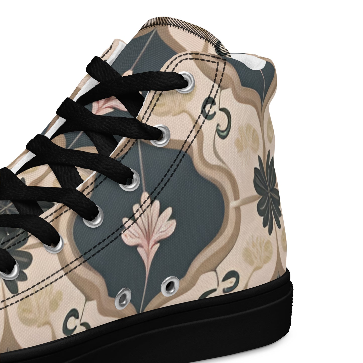 Women’s high top canvas shoes