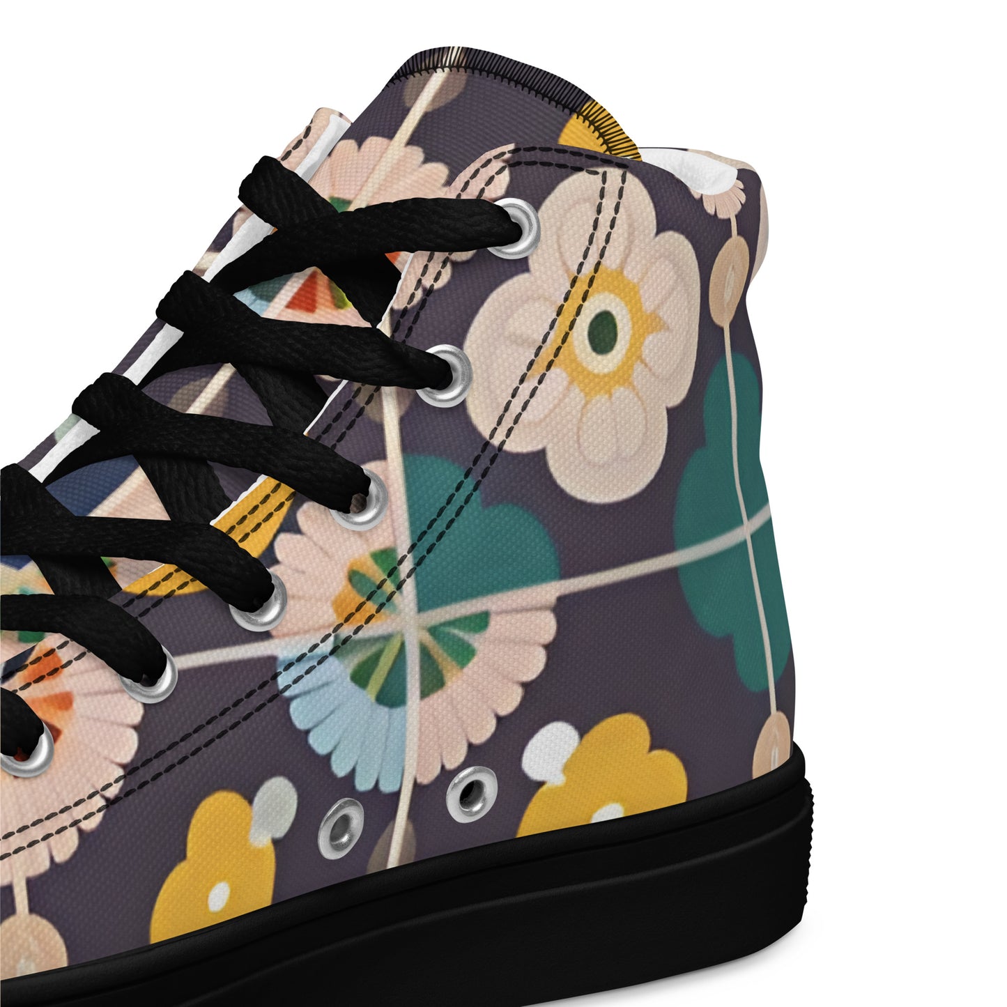 Women’s high top canvas shoes