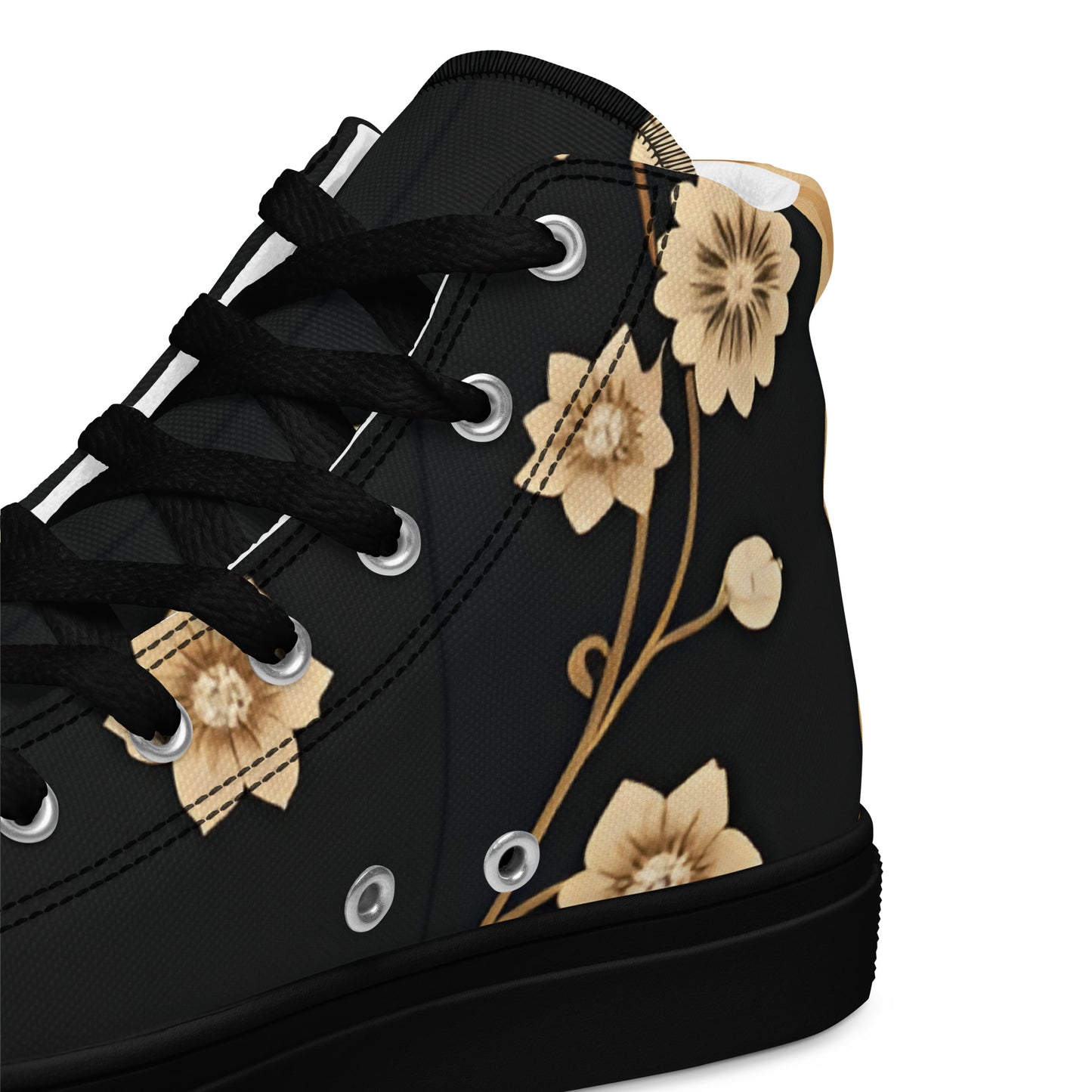 Women’s high top canvas shoes