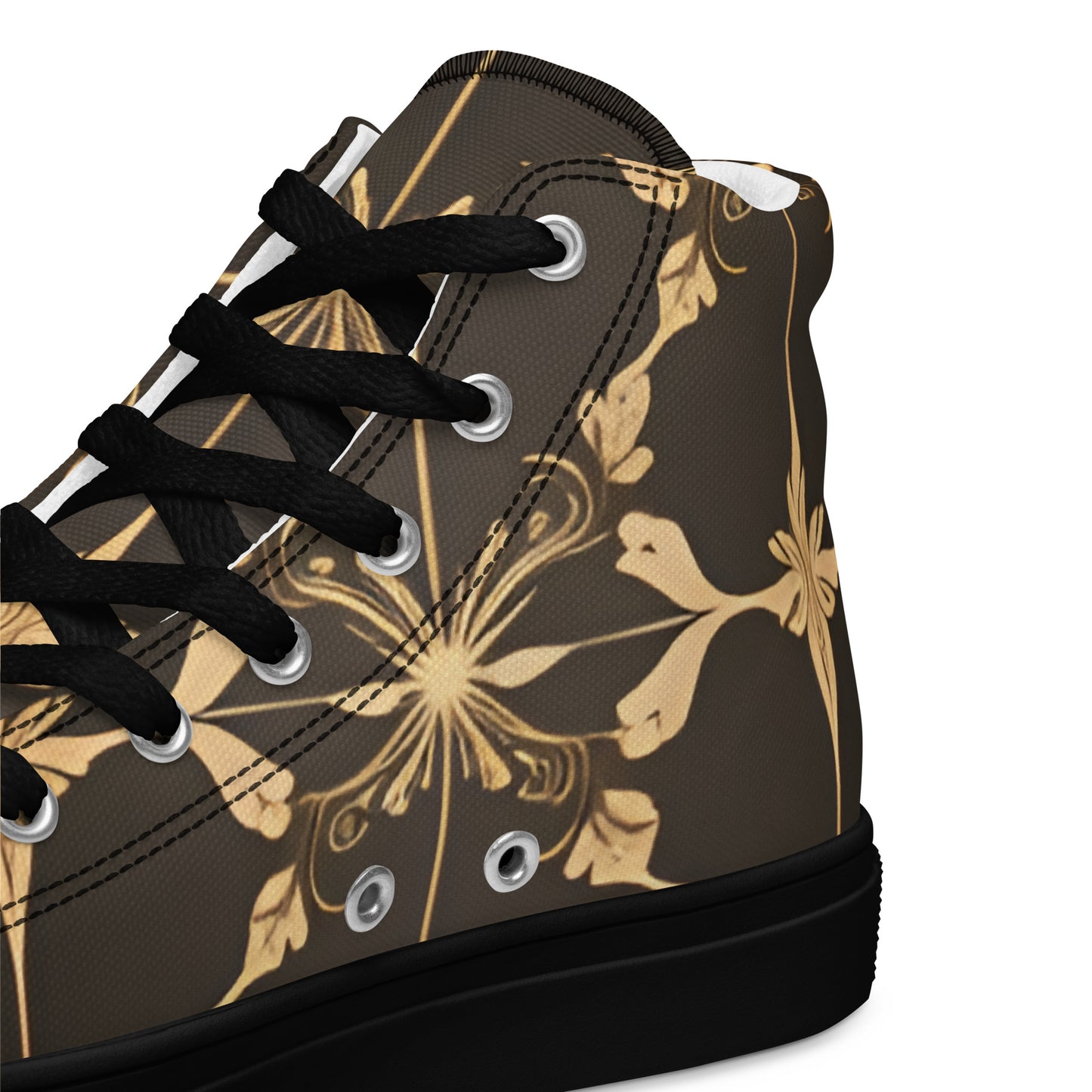 Women’s high top canvas shoes