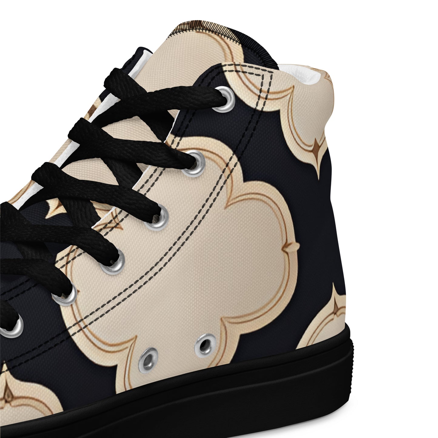 Women’s high top canvas shoes