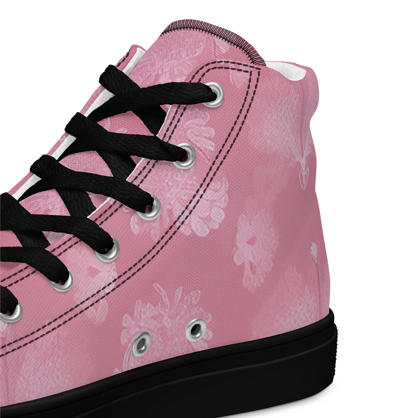 Women’s high top canvas shoes