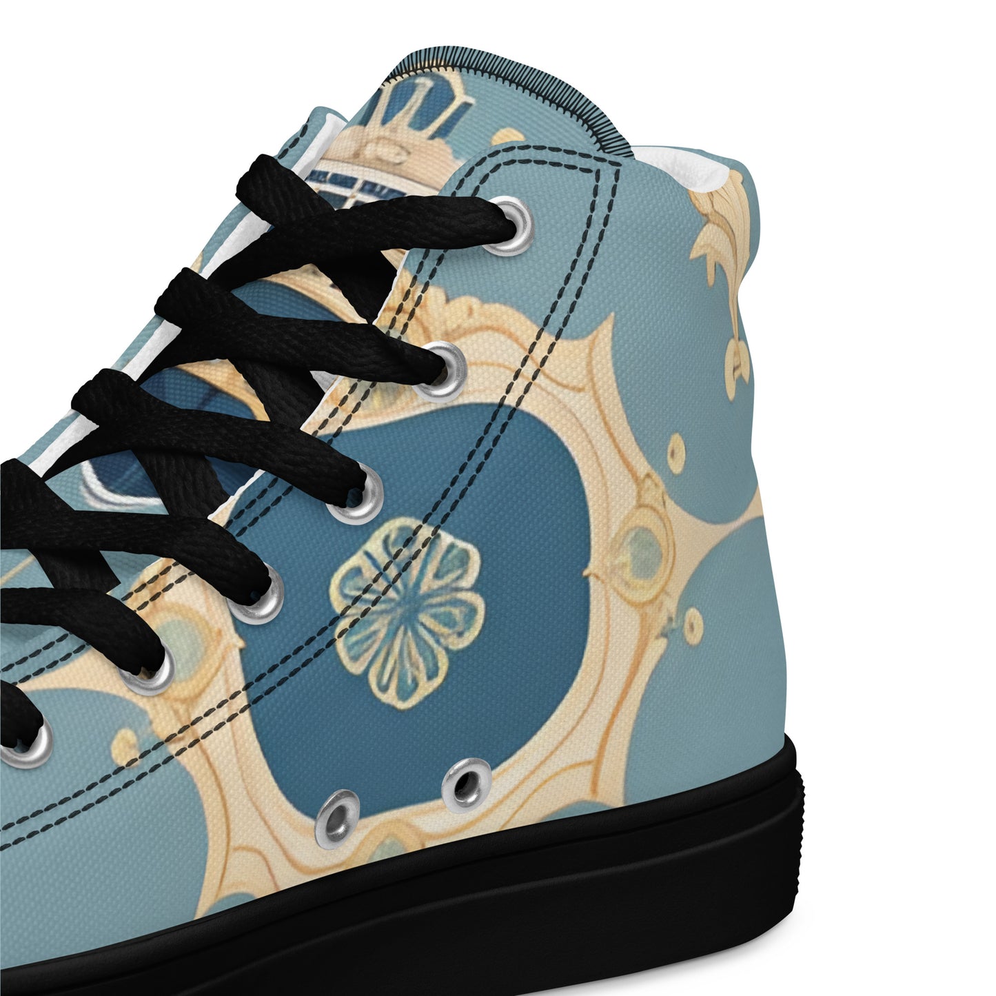 Women’s high top canvas shoes