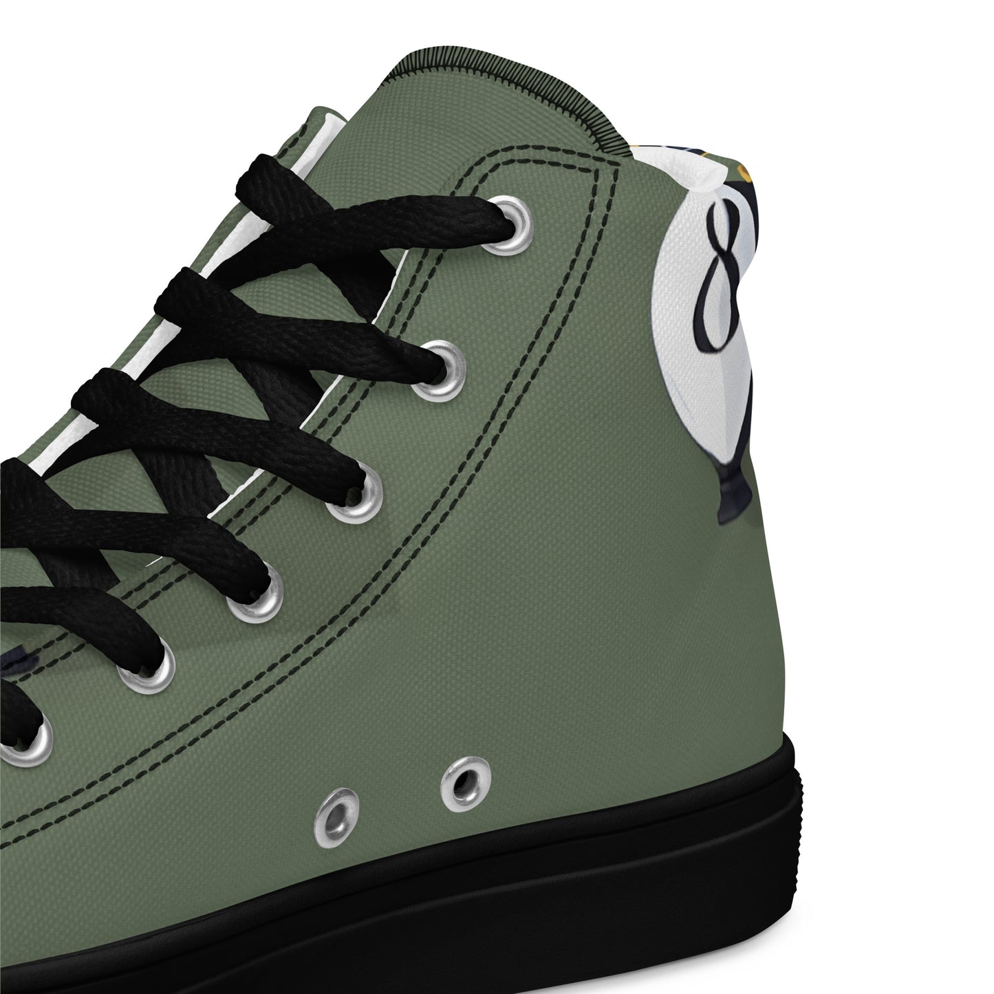 Women’s high top canvas shoes