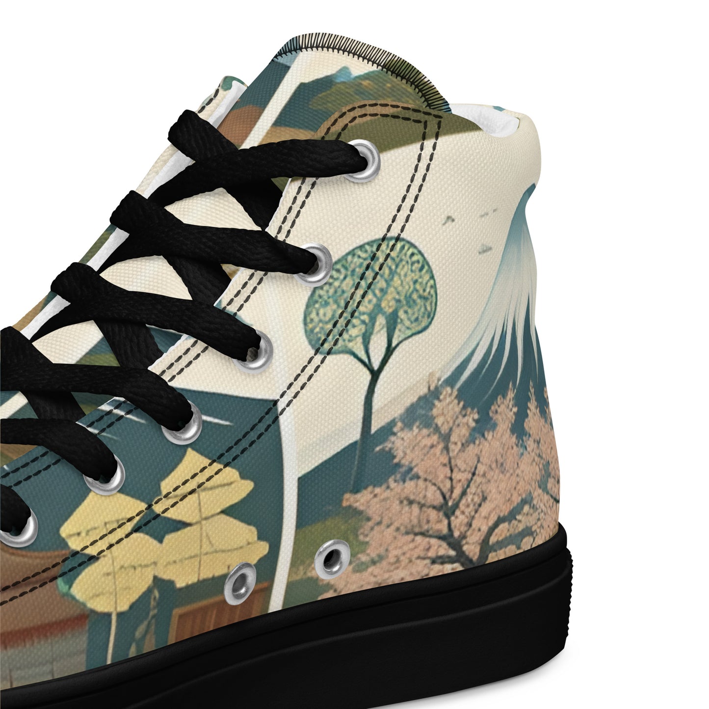 Women’s high top canvas shoes