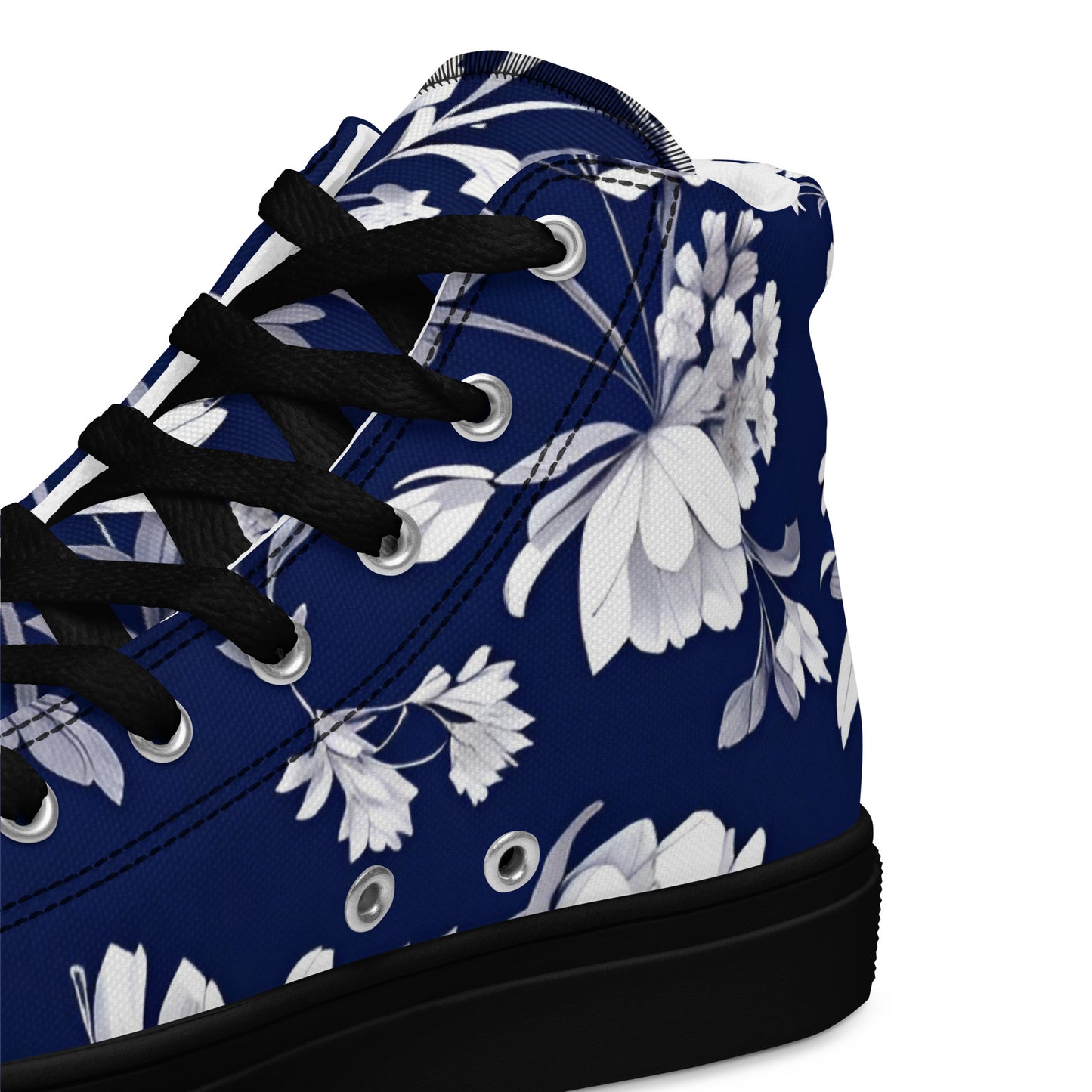 Women’s high top canvas shoes