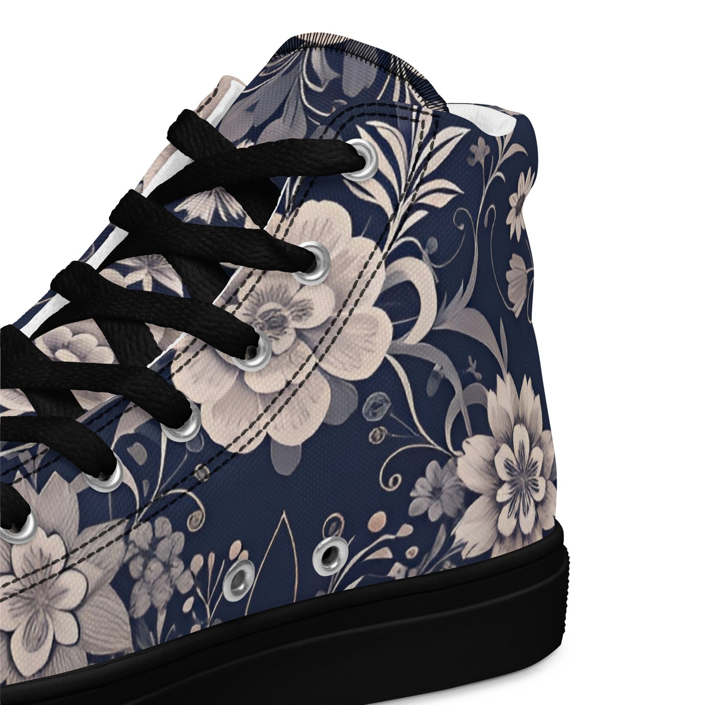 Women’s high top canvas shoes