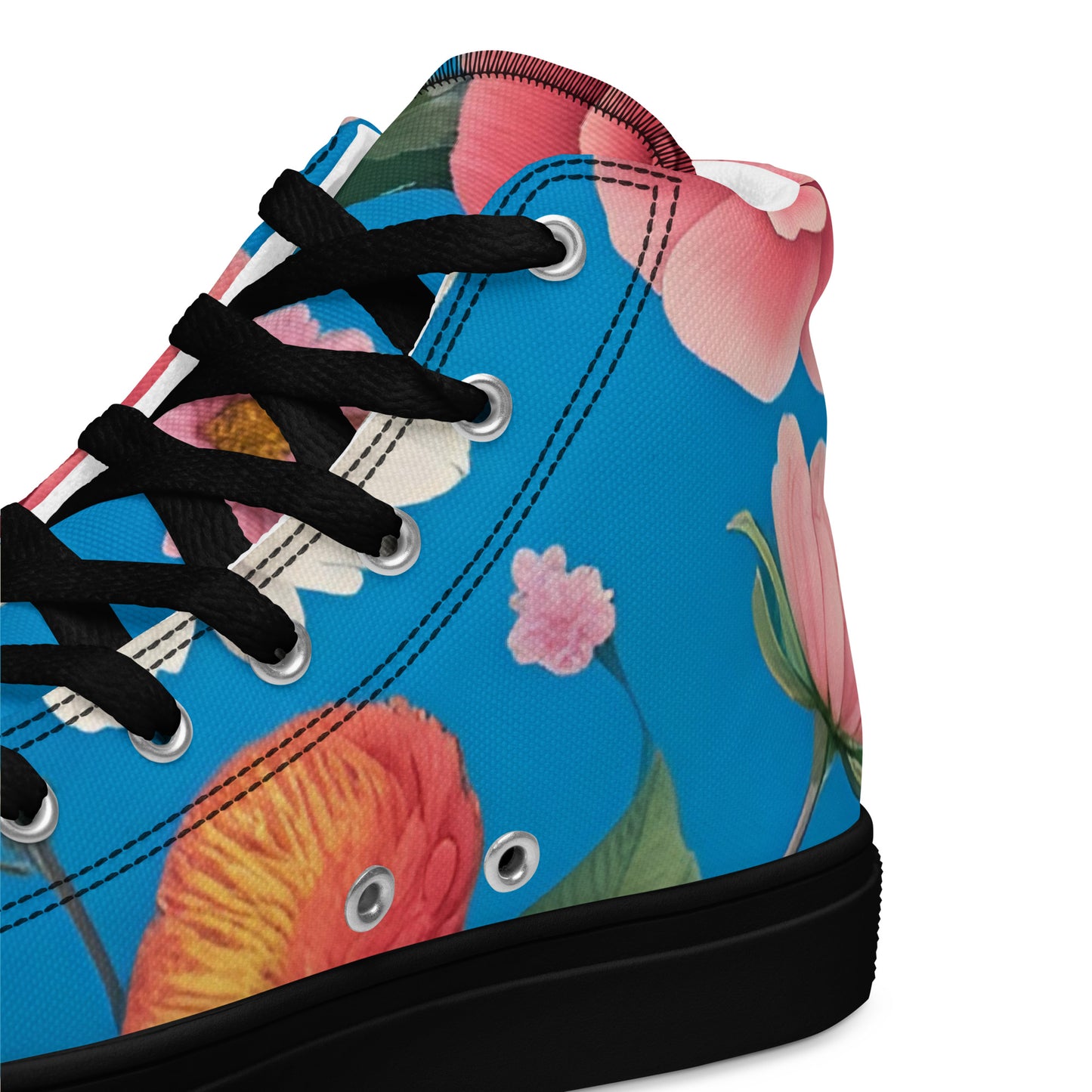 Women’s high top canvas shoes