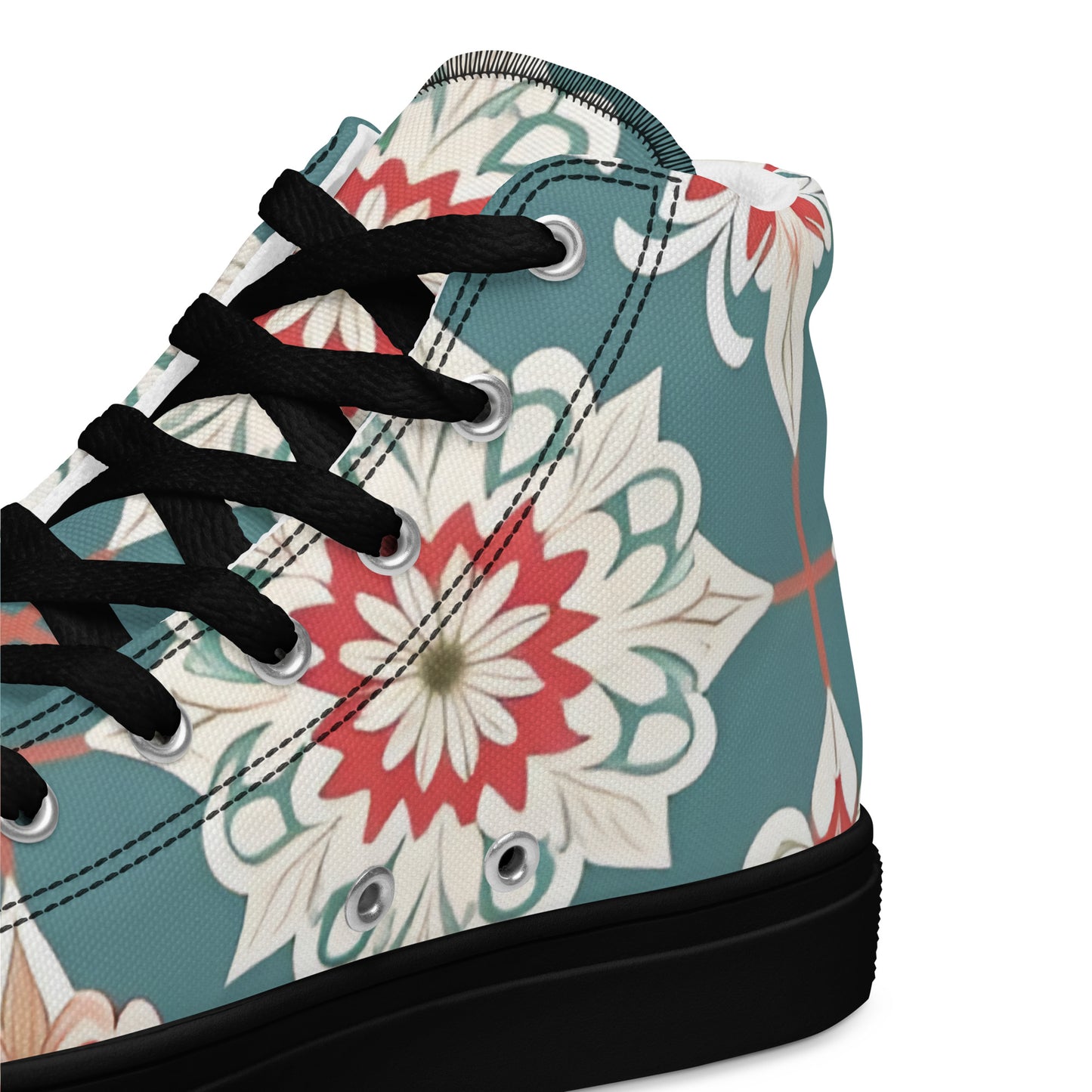 Women’s high top canvas shoes