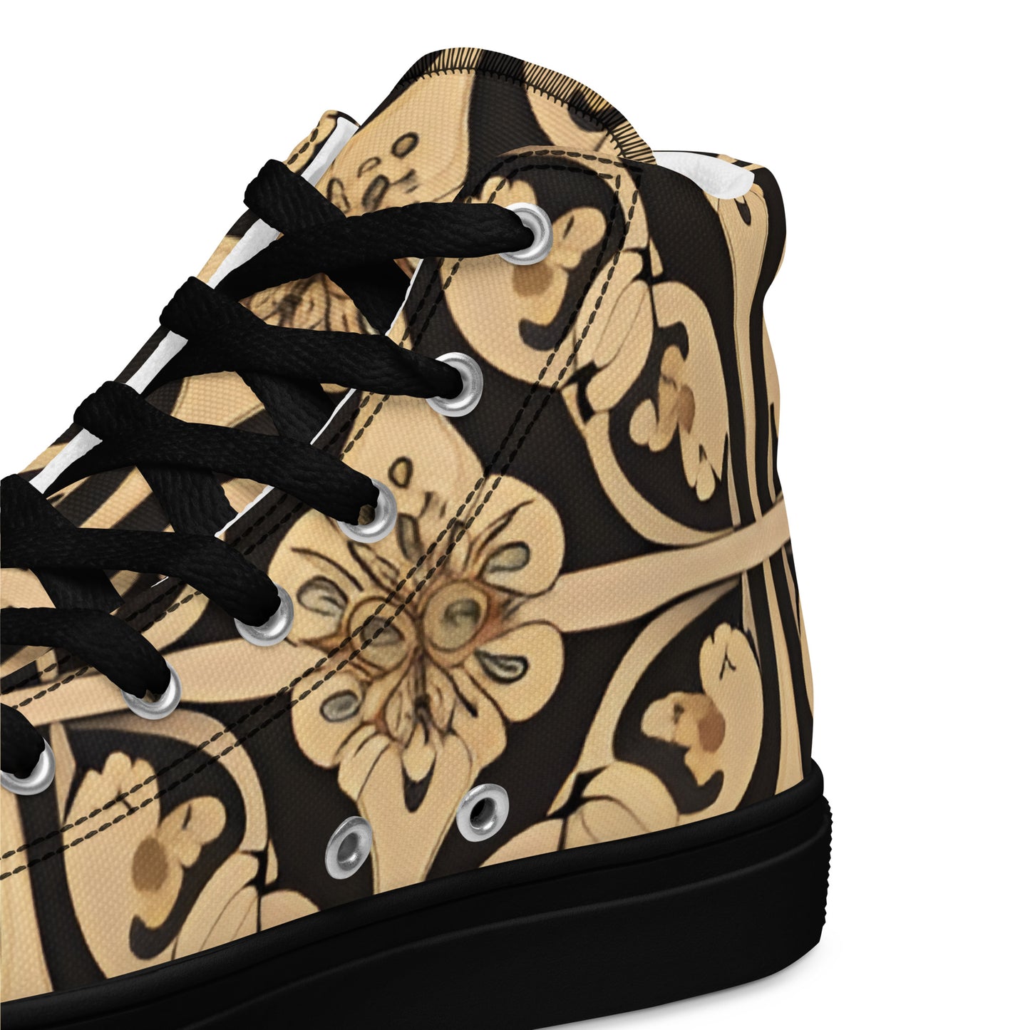 Women’s high top canvas shoes