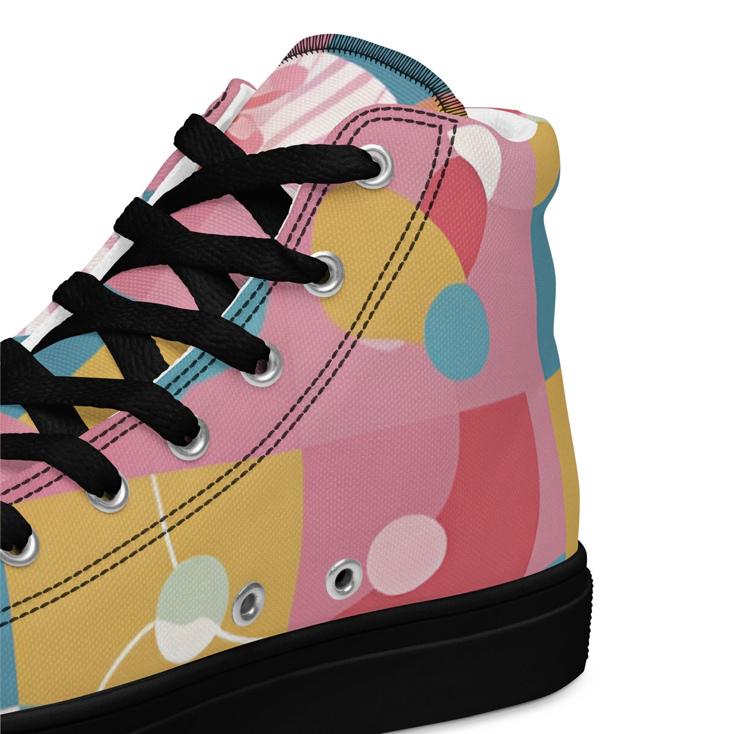 Women’s high top canvas shoes