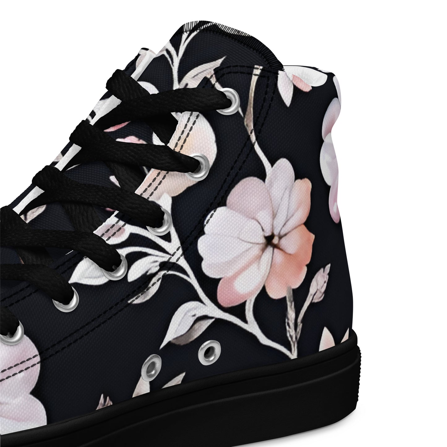 Women’s high top canvas shoes