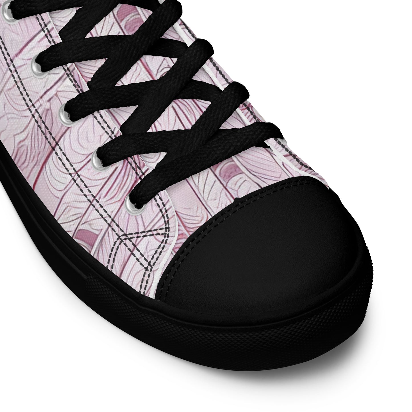 Women’s high top canvas shoes