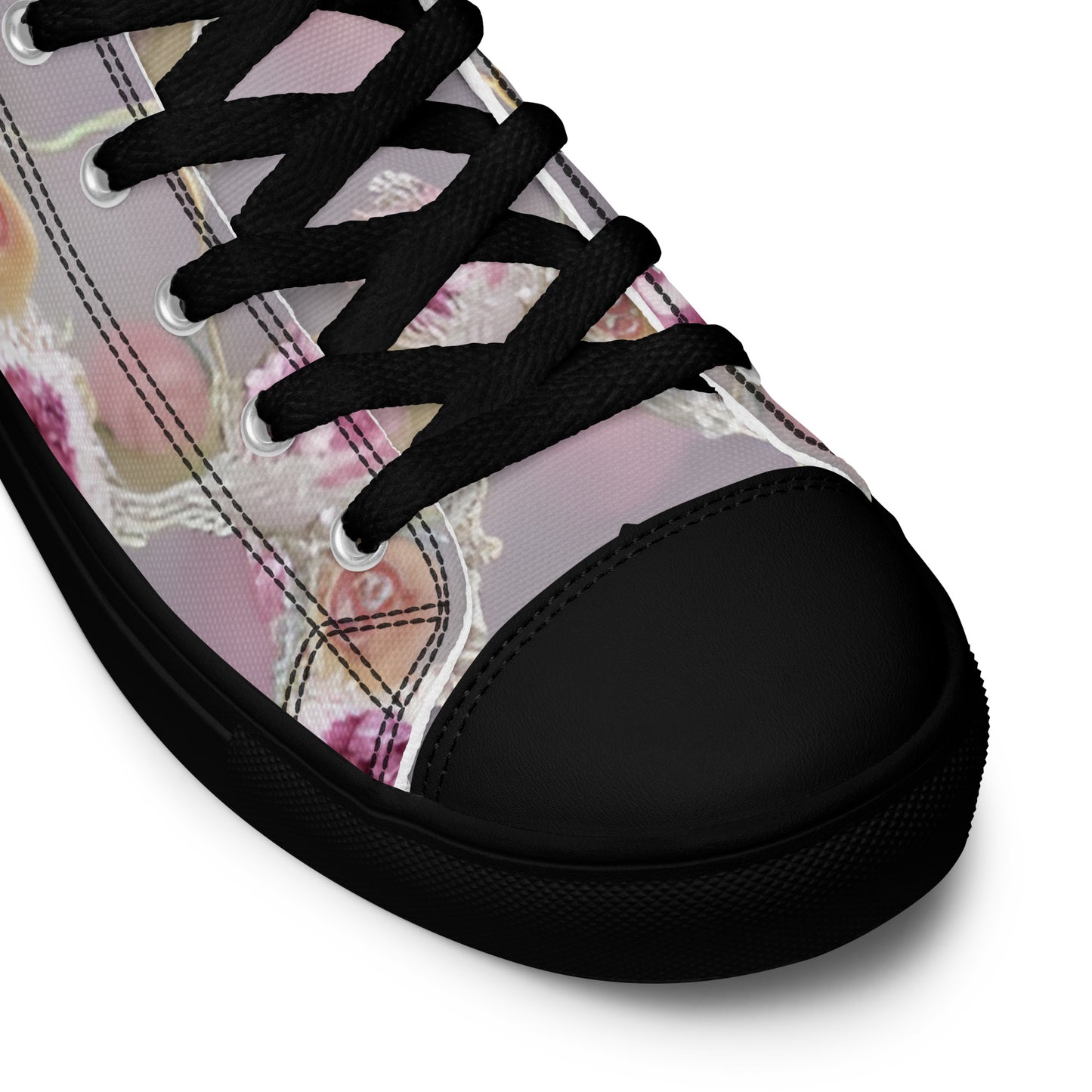 Women’s high top canvas shoes