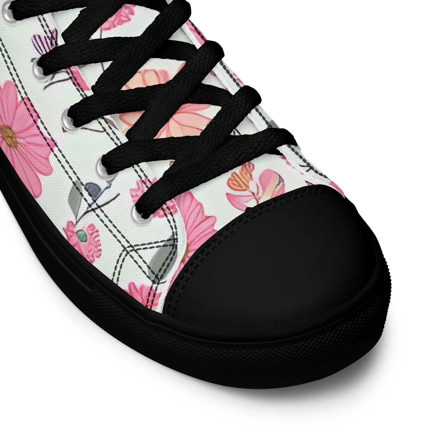 Women’s high top canvas shoes