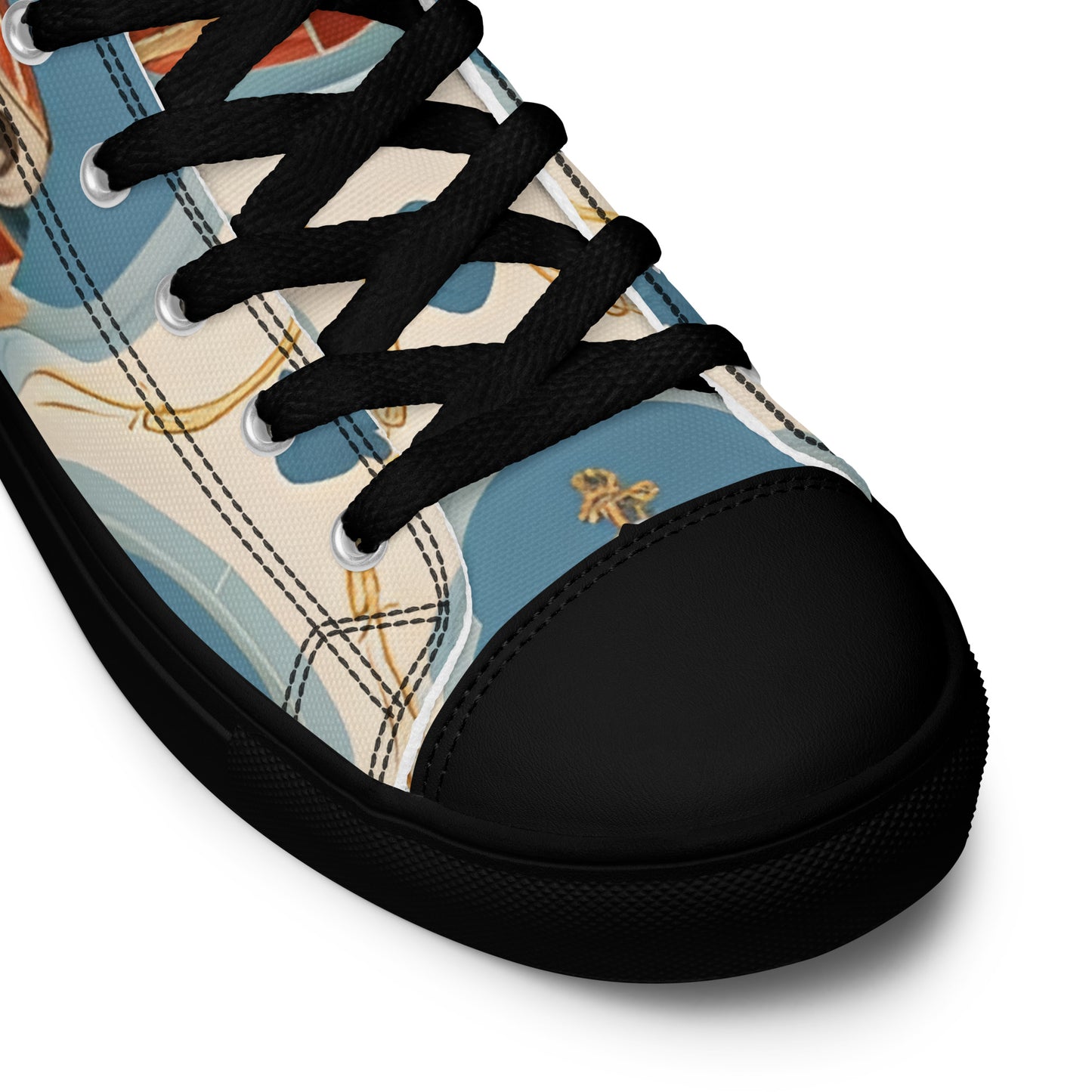 Women’s high top canvas shoes