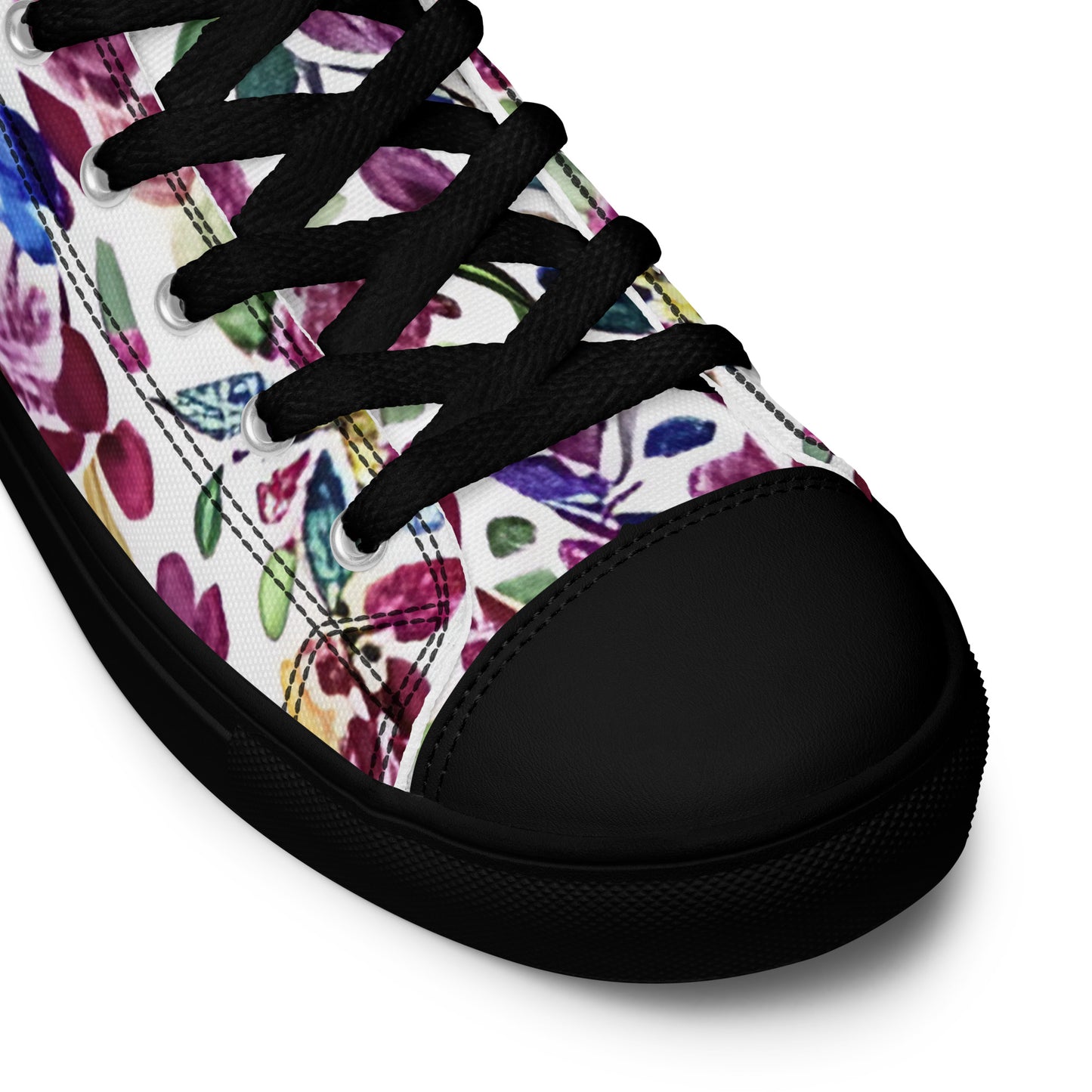 Women’s high top canvas shoes