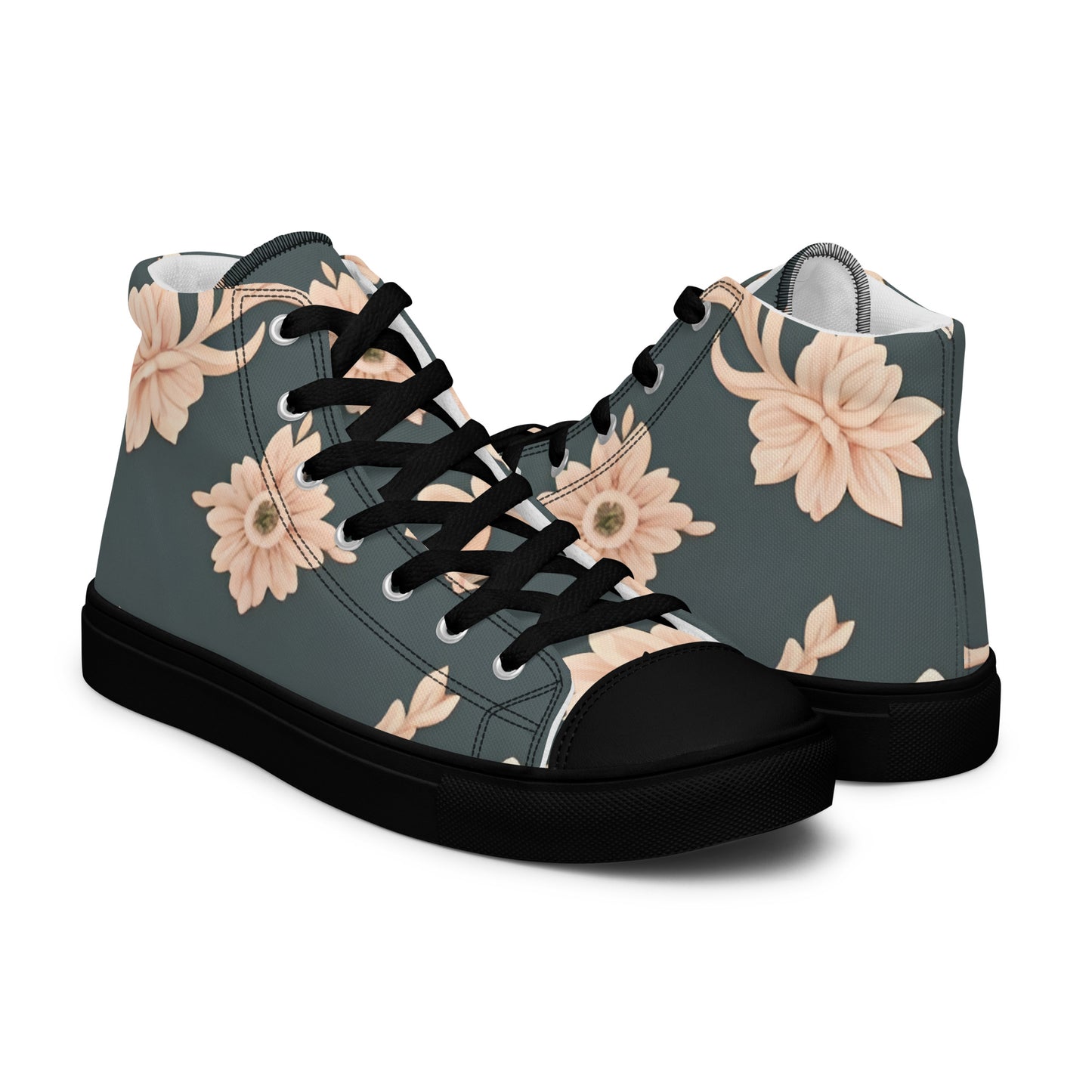 Women’s high top canvas shoes