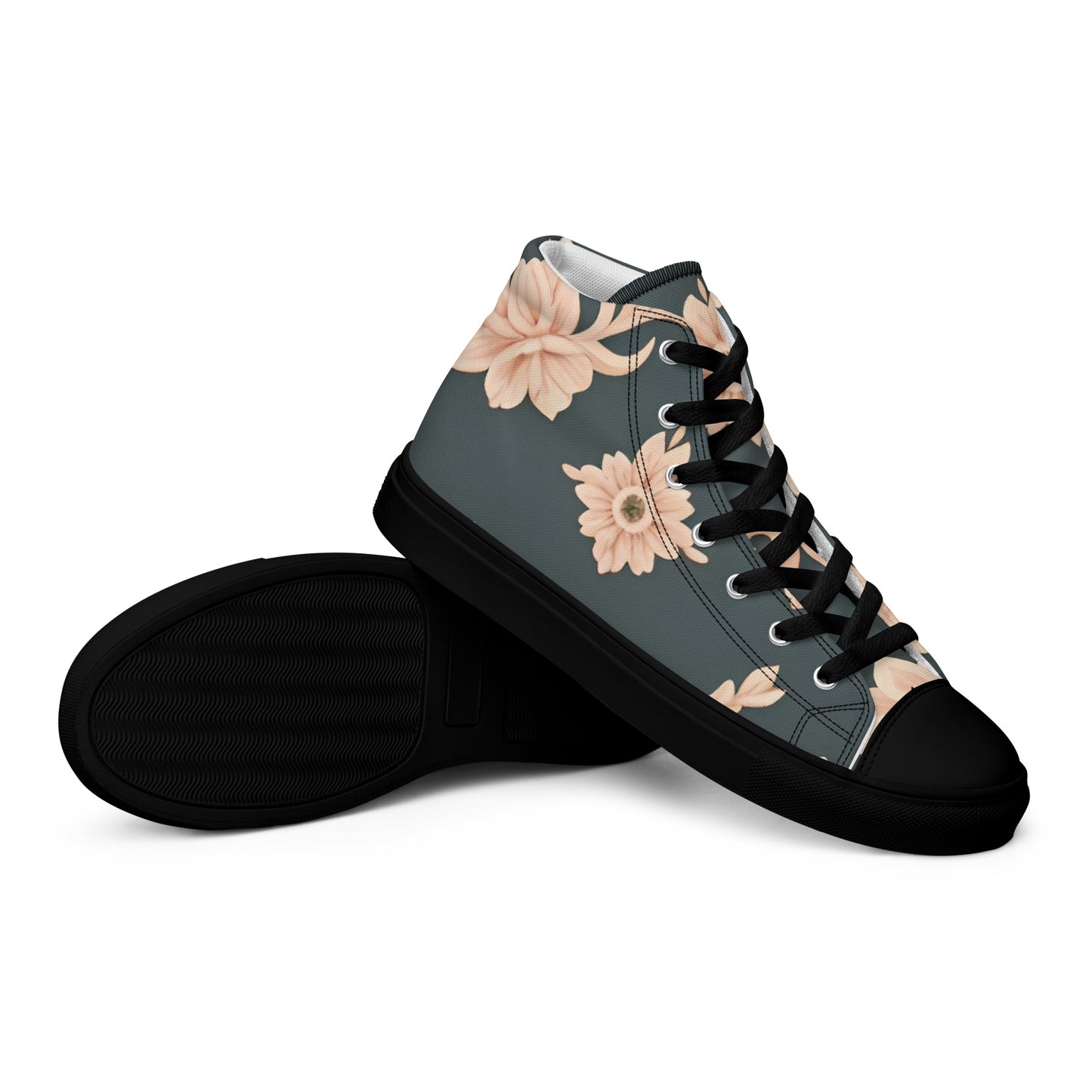 Women’s high top canvas shoes