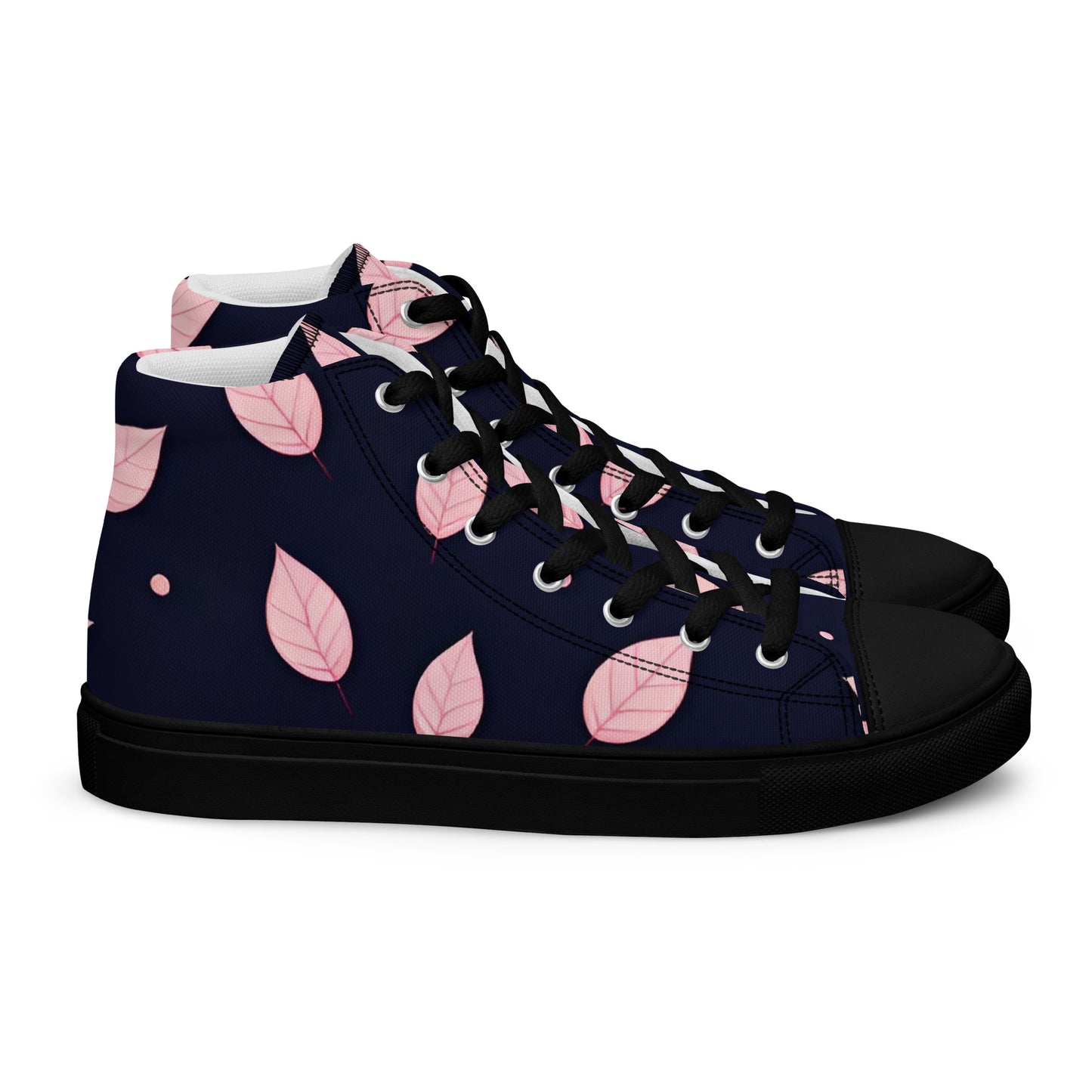 Women’s high top canvas shoes