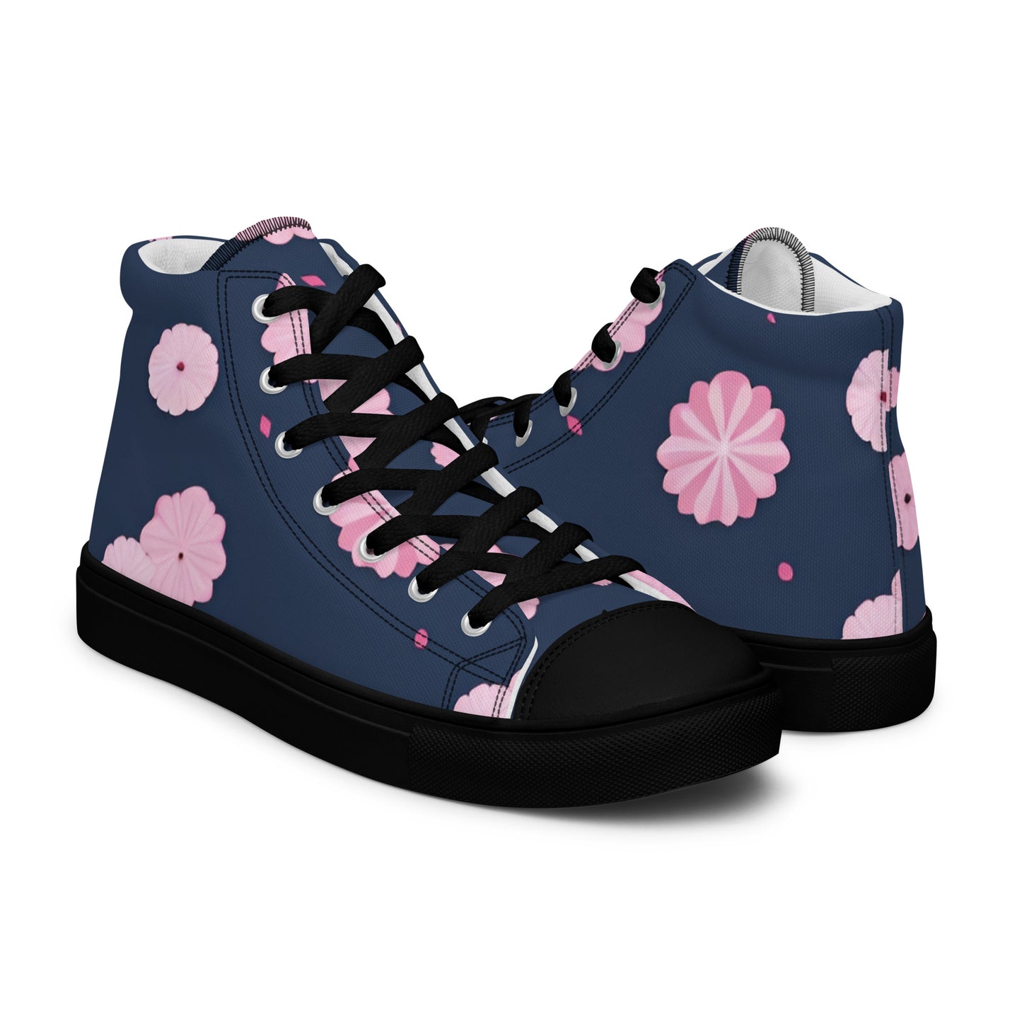 Women’s high top canvas shoes