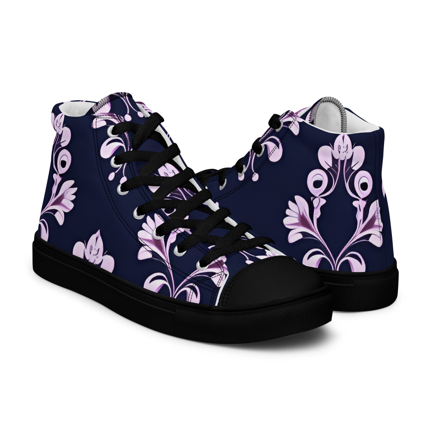 Women’s high top canvas shoes