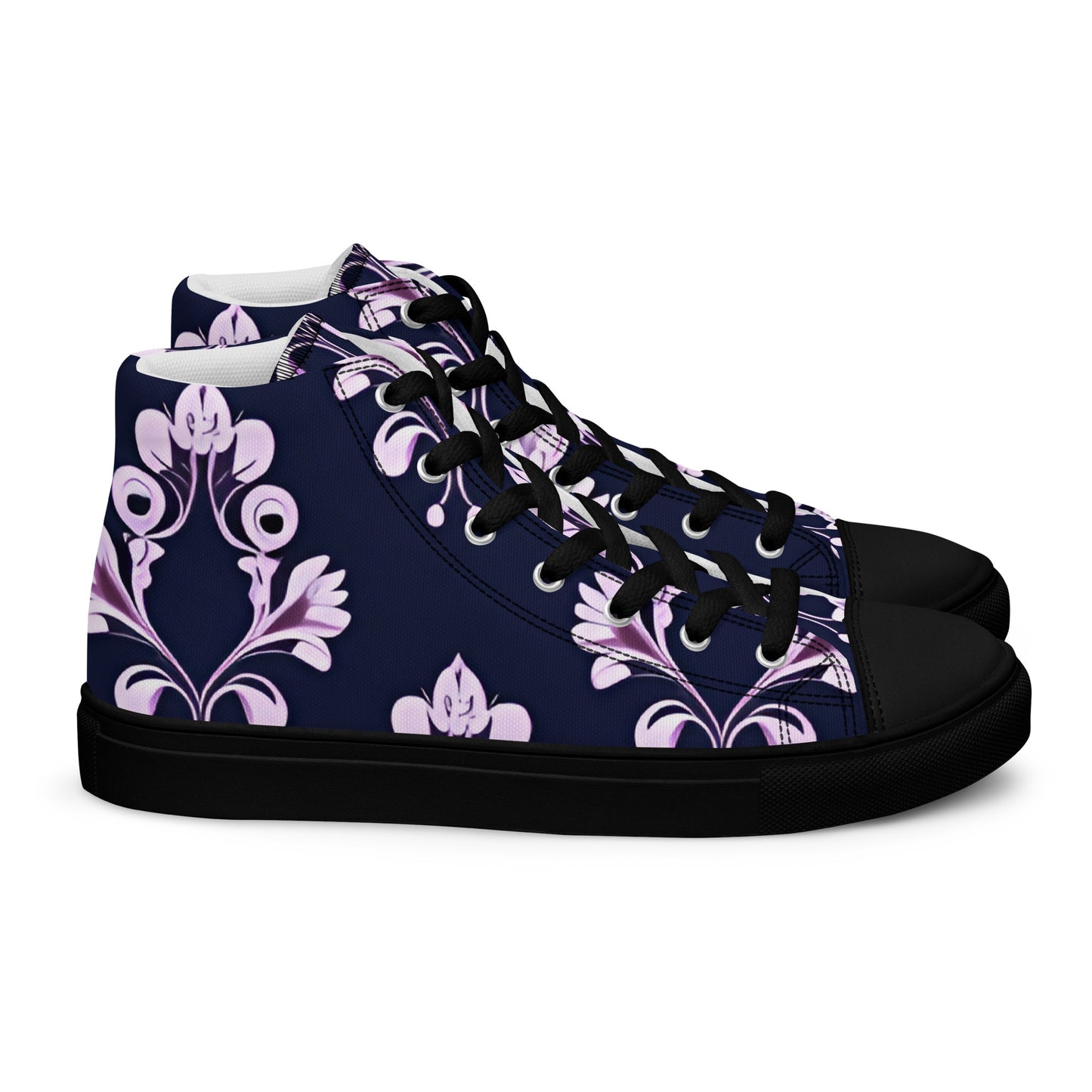 Women’s high top canvas shoes