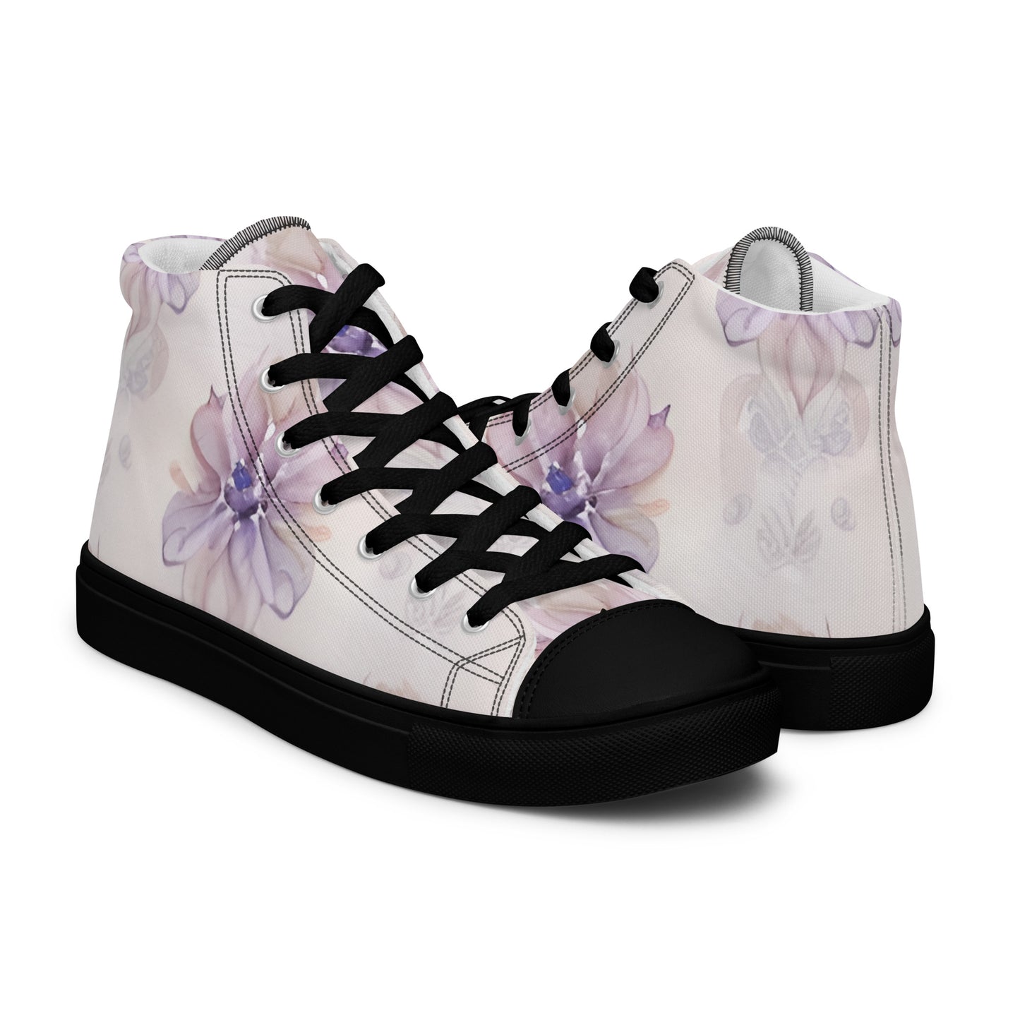 Women’s high top canvas shoes