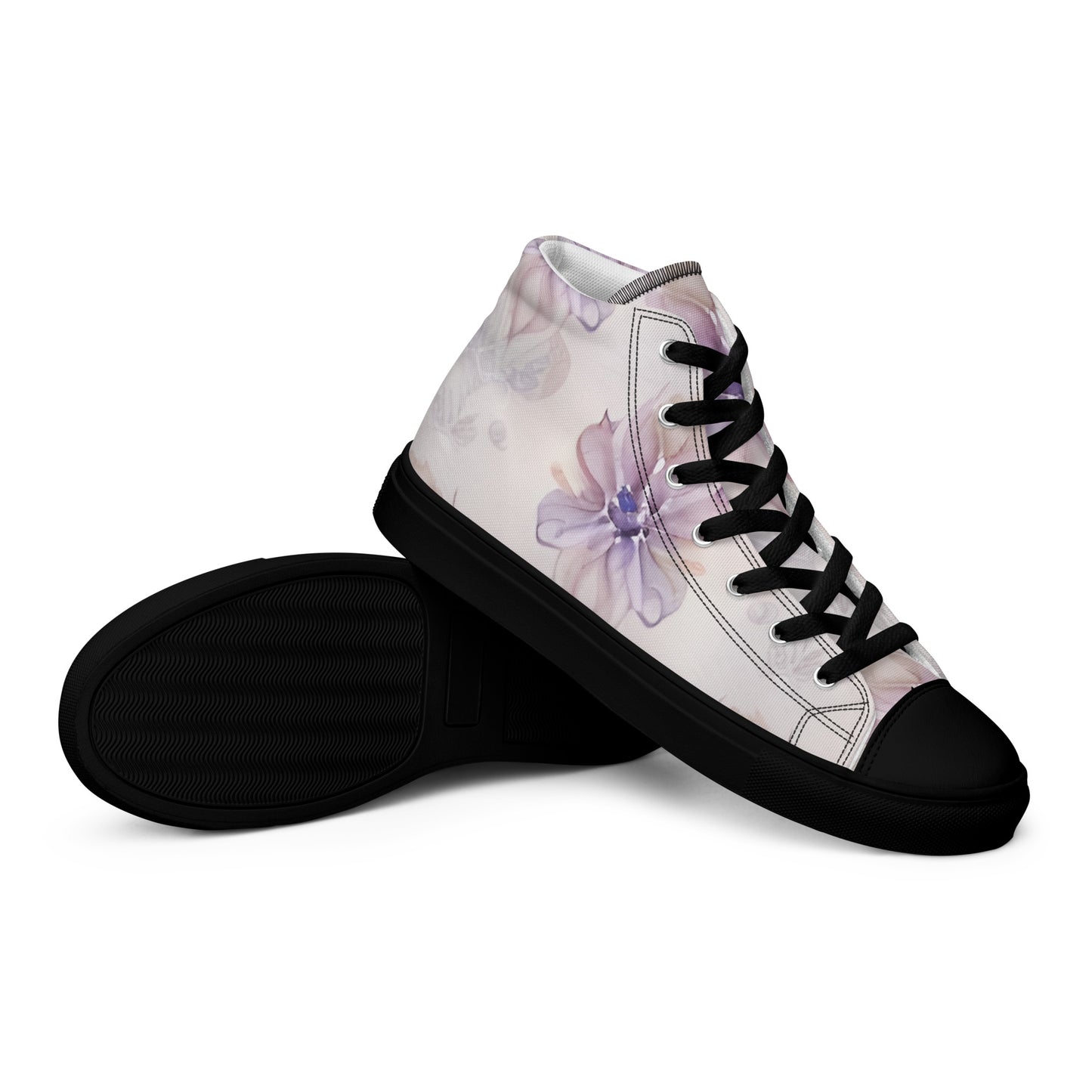 Women’s high top canvas shoes