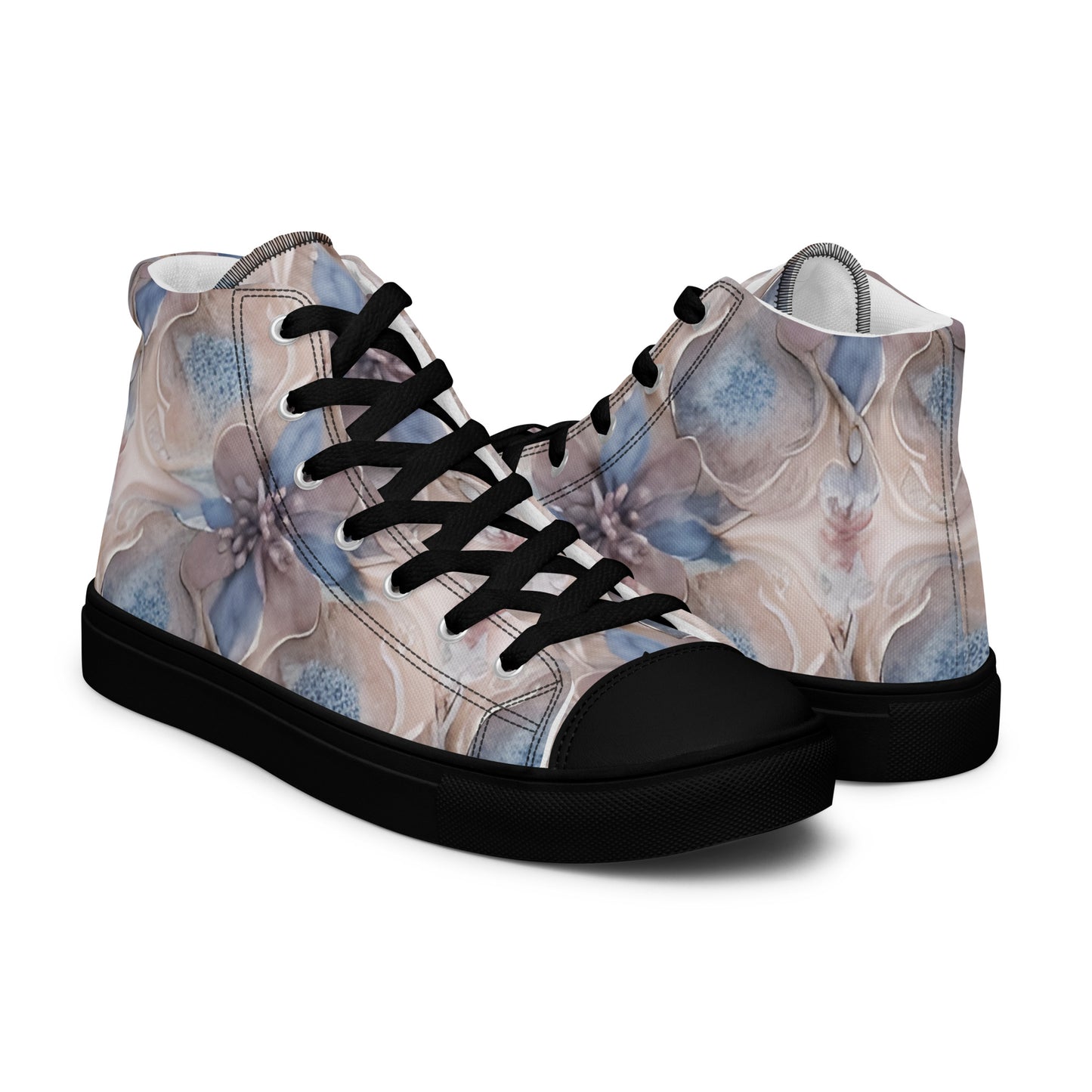 Women’s high top canvas shoes