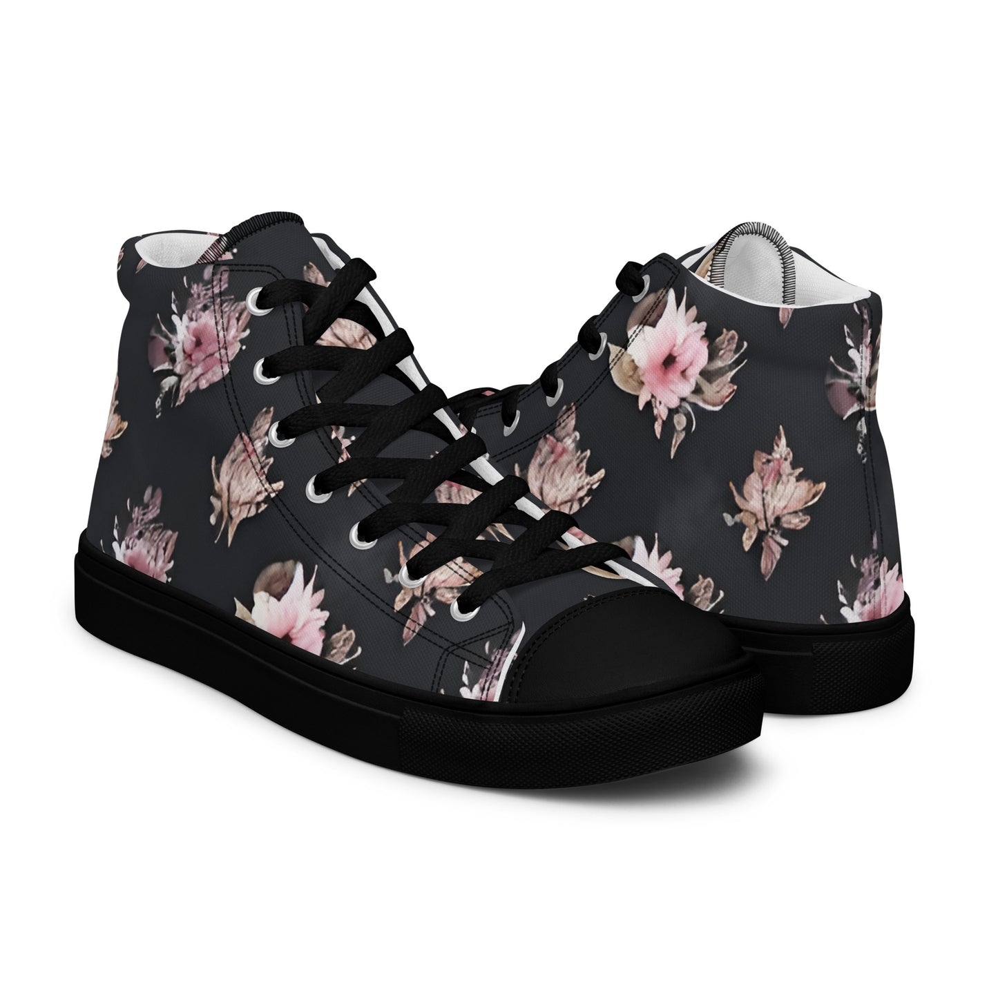 Women’s high top canvas shoes