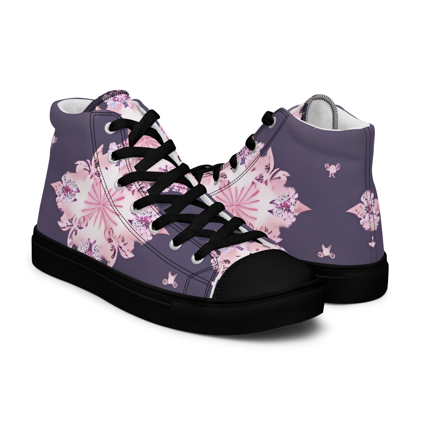 Women’s high top canvas shoes