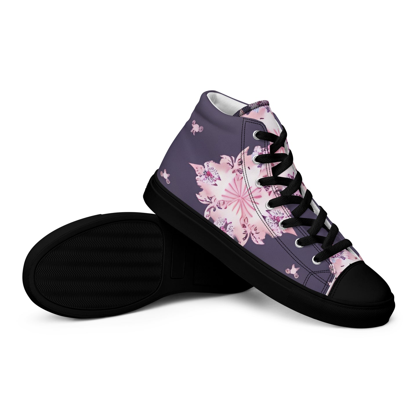 Women’s high top canvas shoes