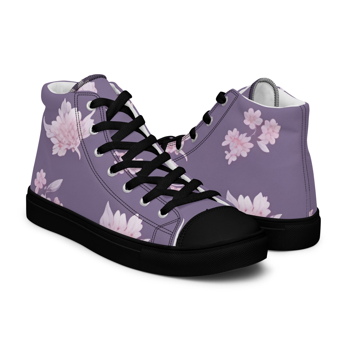 Women’s high top canvas shoes