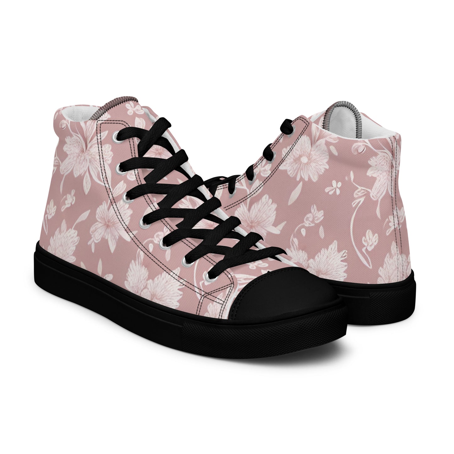 Women’s high top canvas shoes