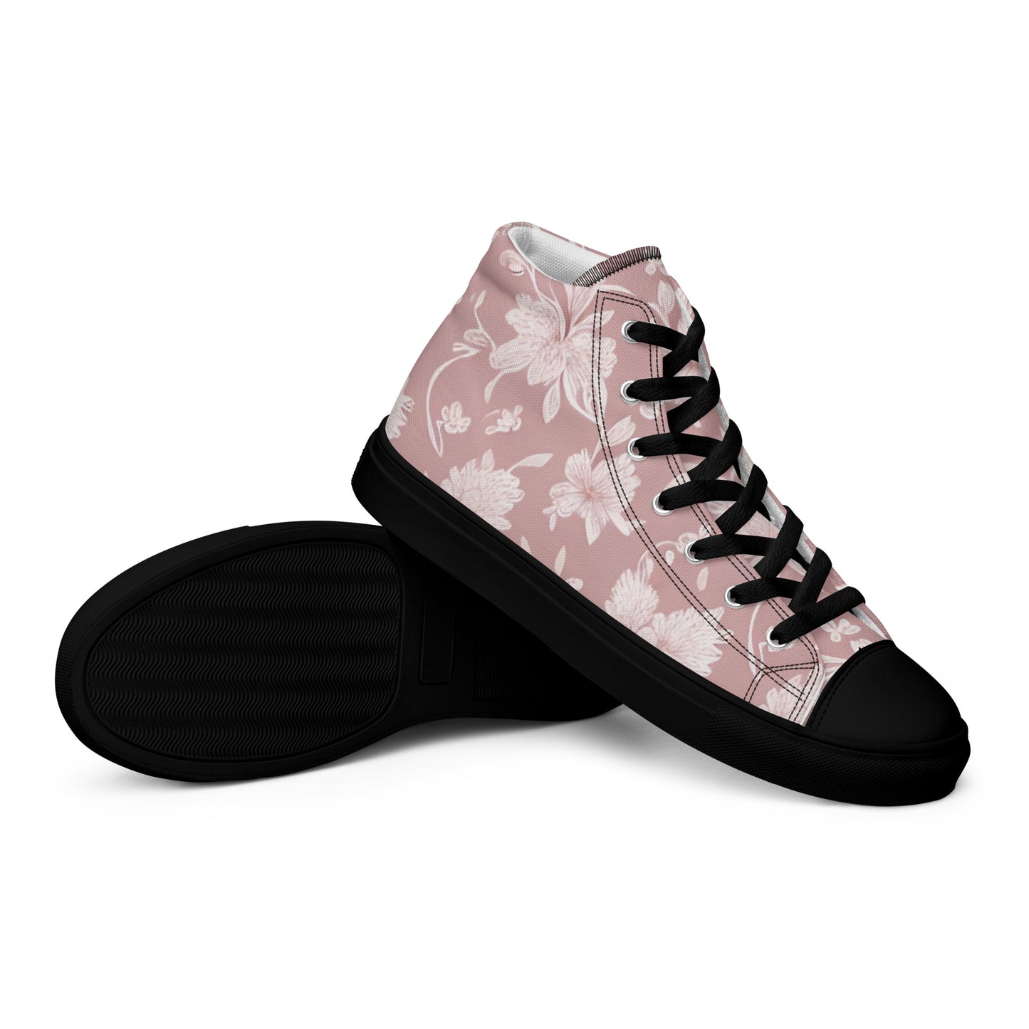 Women’s high top canvas shoes