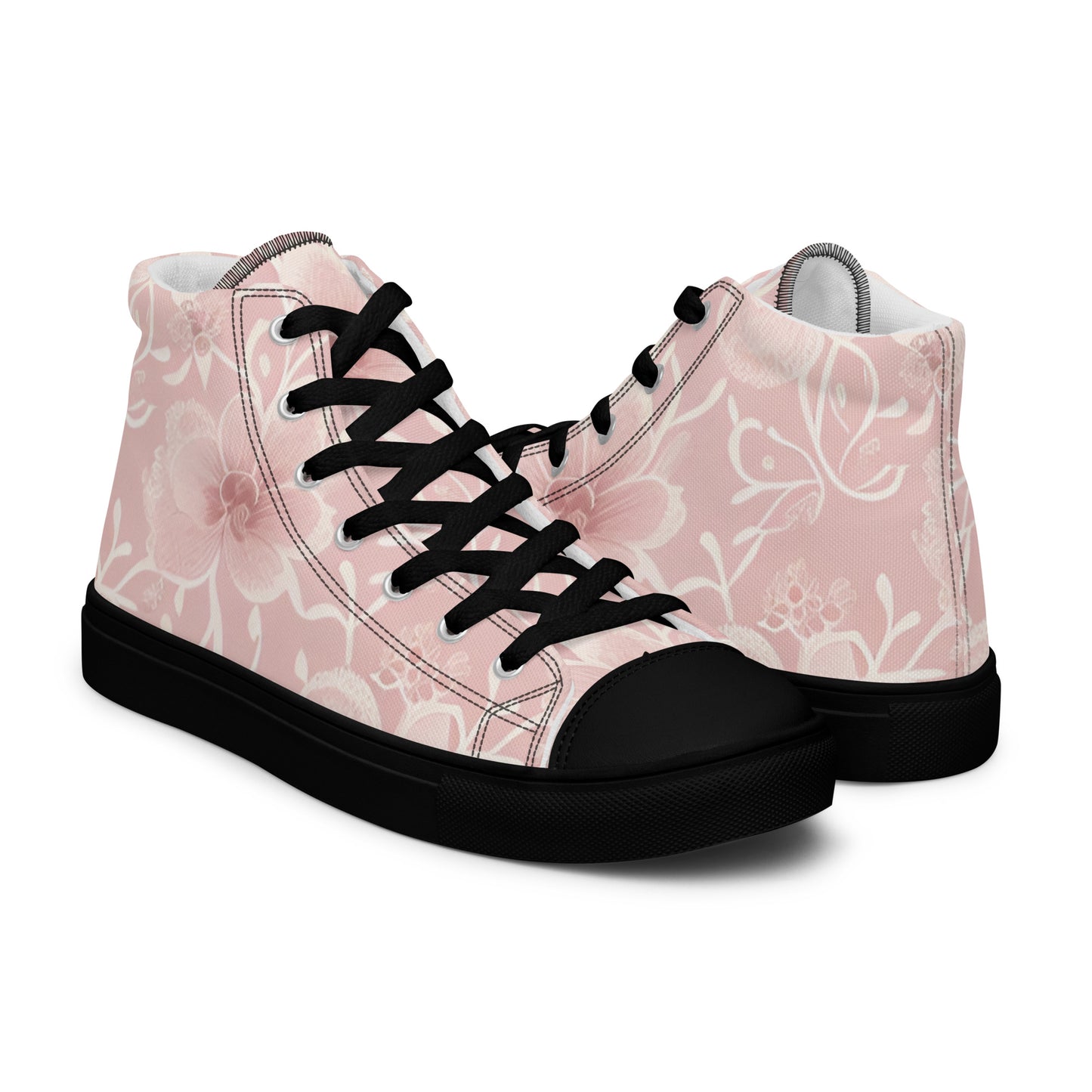 Women’s high top canvas shoes