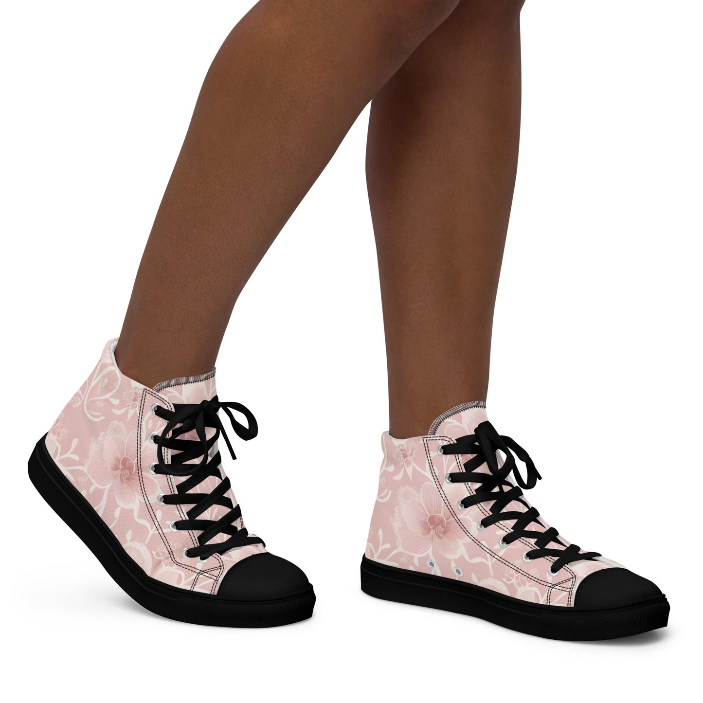 Women’s high top canvas shoes