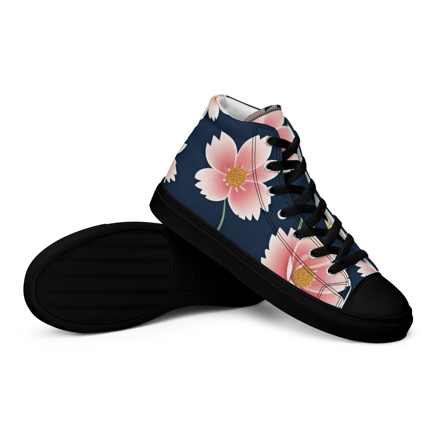 Women’s high top canvas shoes