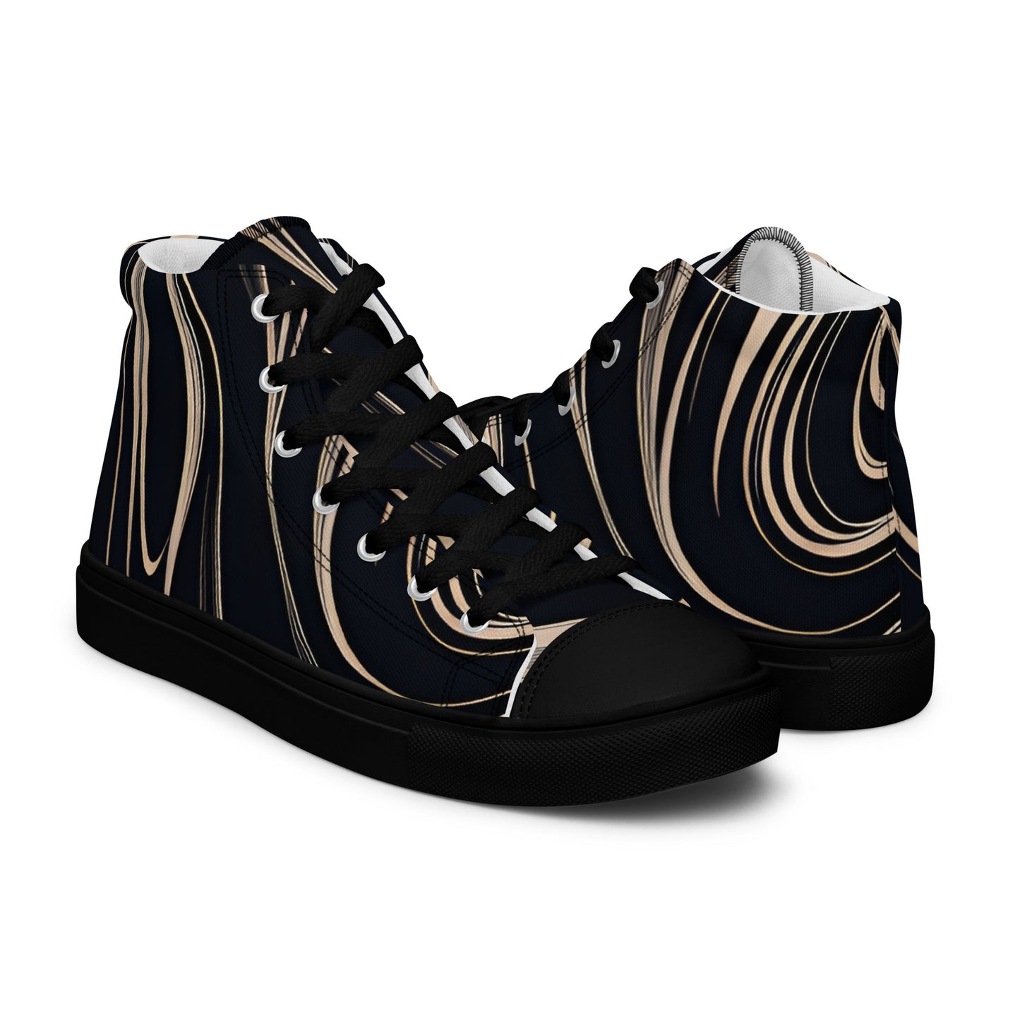 Women’s high top canvas shoes