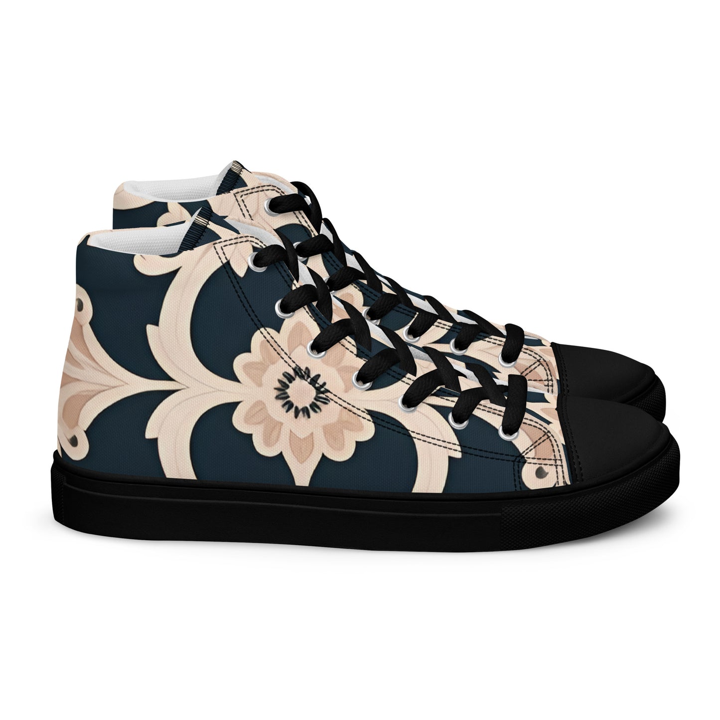 Women’s high top canvas shoes