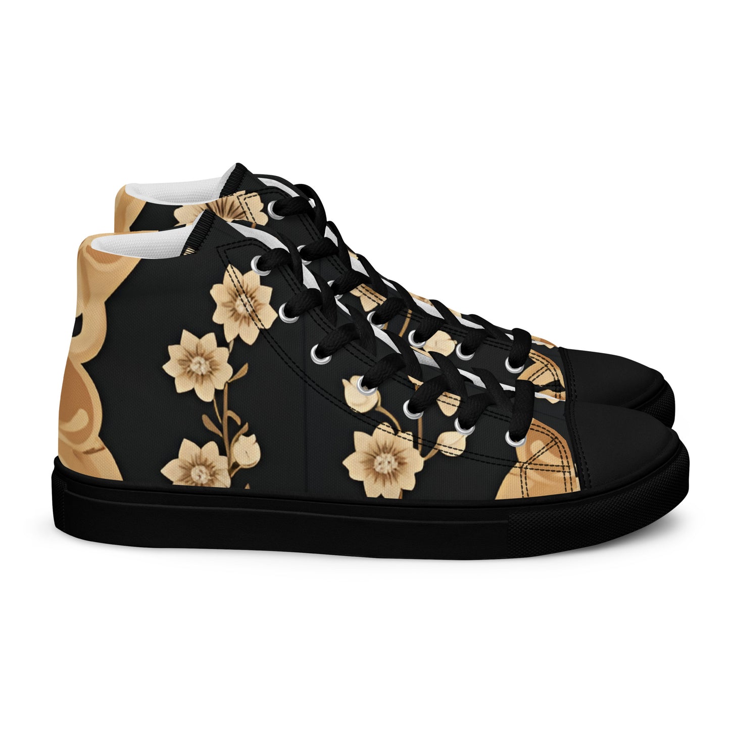 Women’s high top canvas shoes