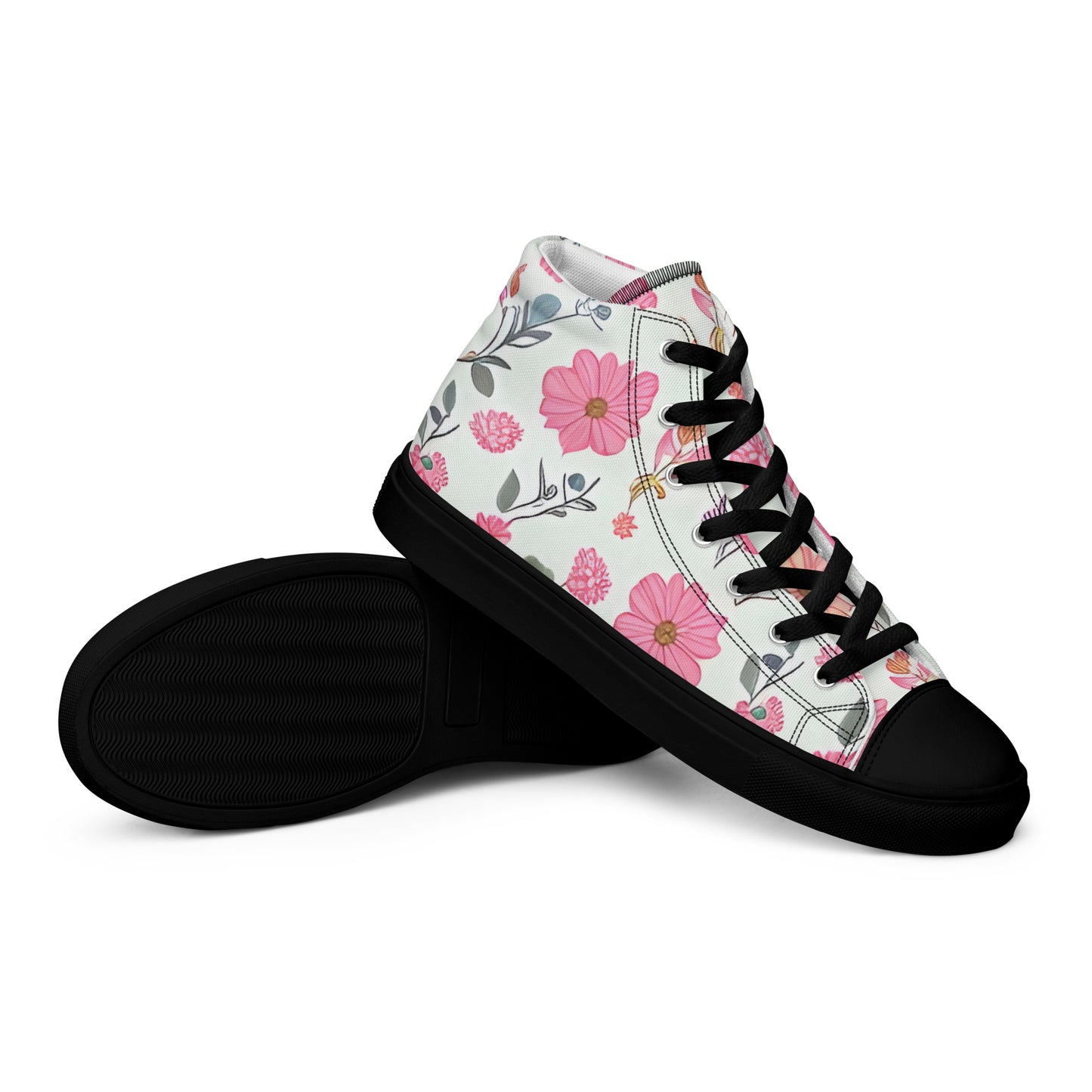 Women’s high top canvas shoes