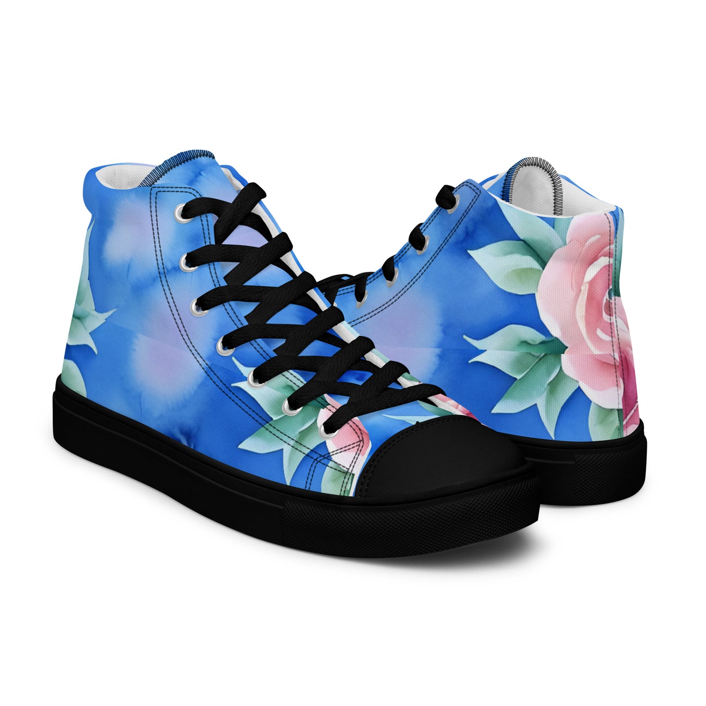 Women’s high top canvas shoes