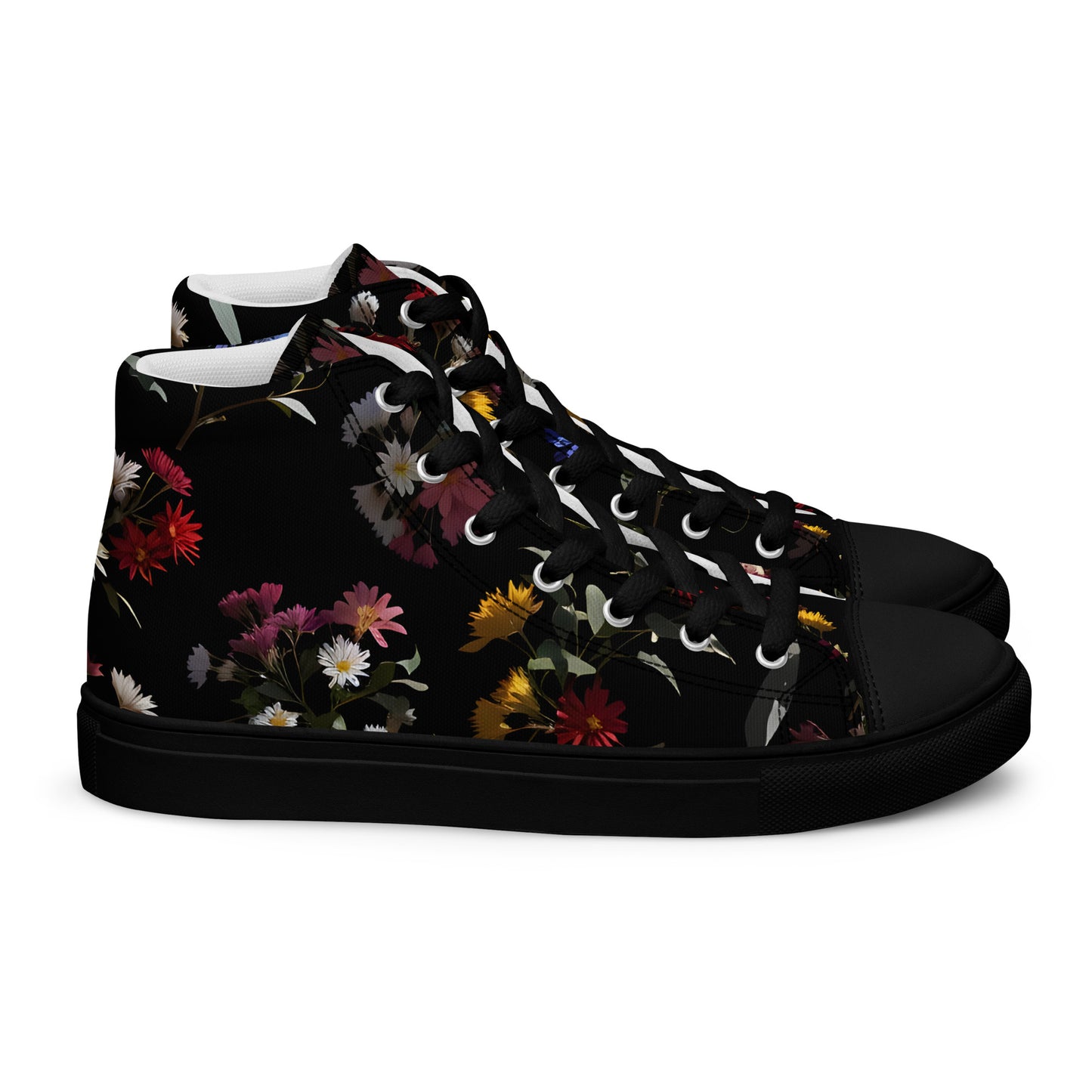 Women’s high top canvas shoes