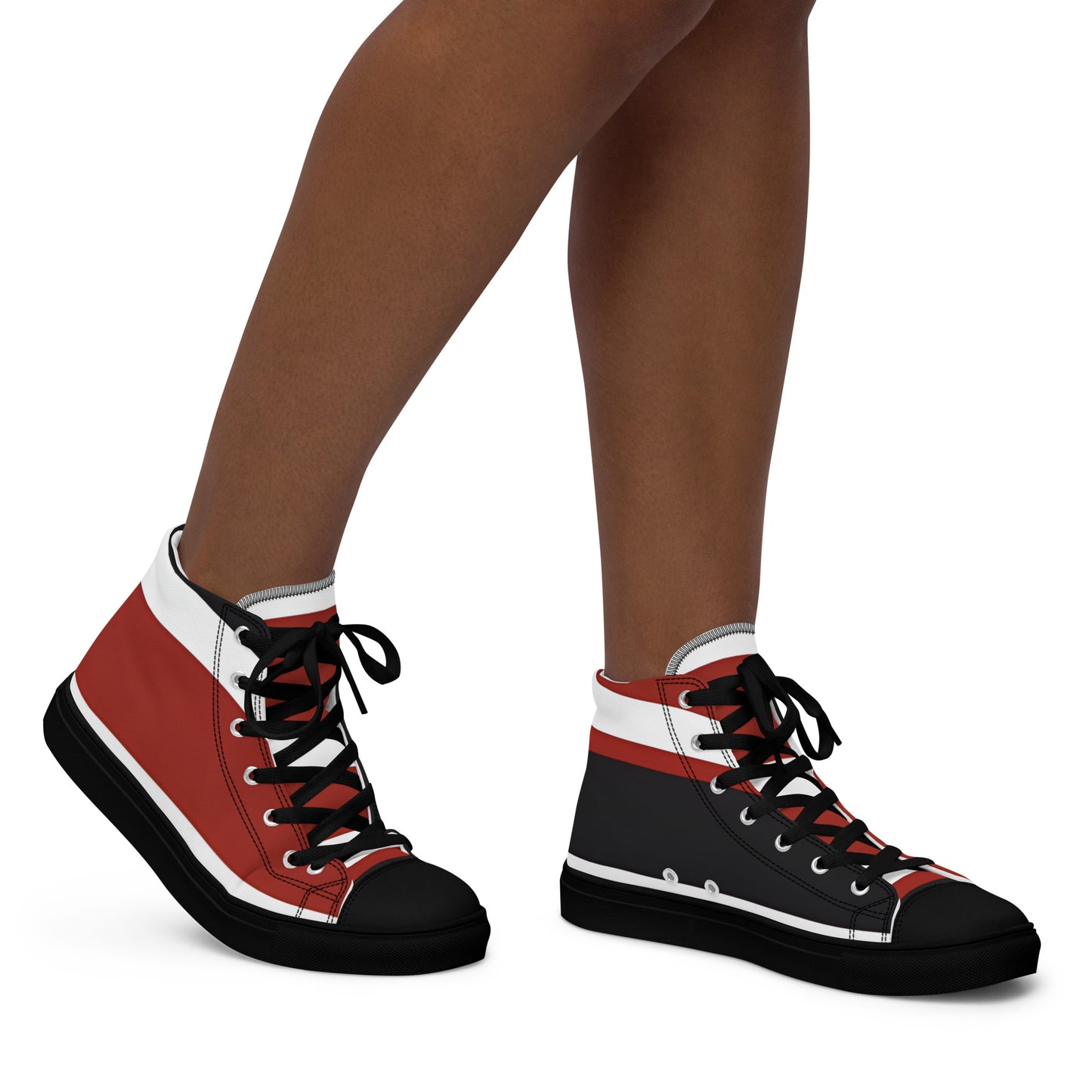 Women’s high top canvas shoes