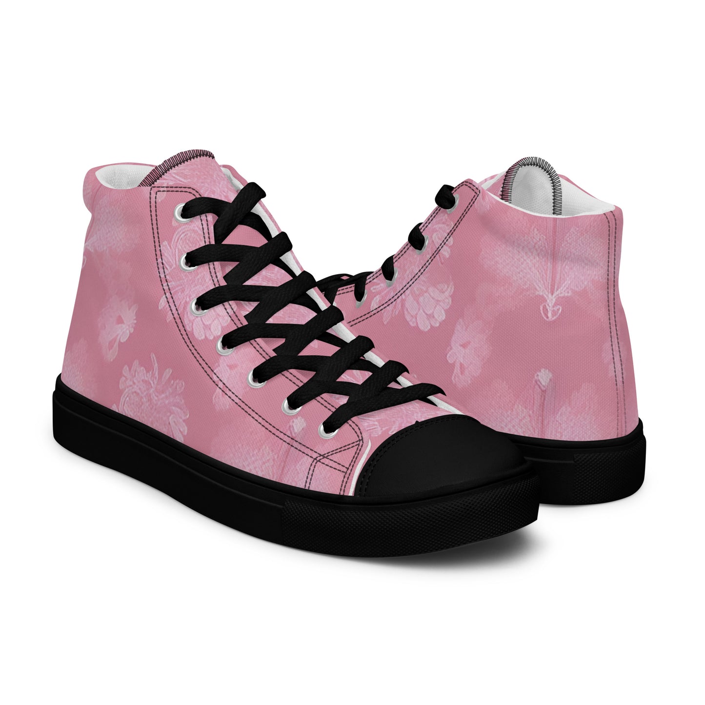 Women’s high top canvas shoes